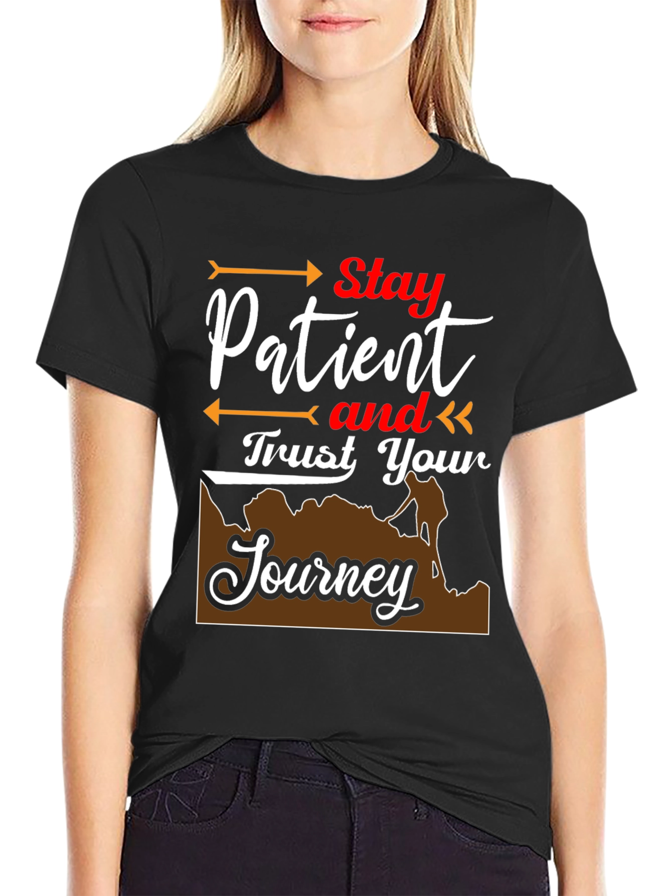 Stay Patient Trust Your Journey Graphic Tee