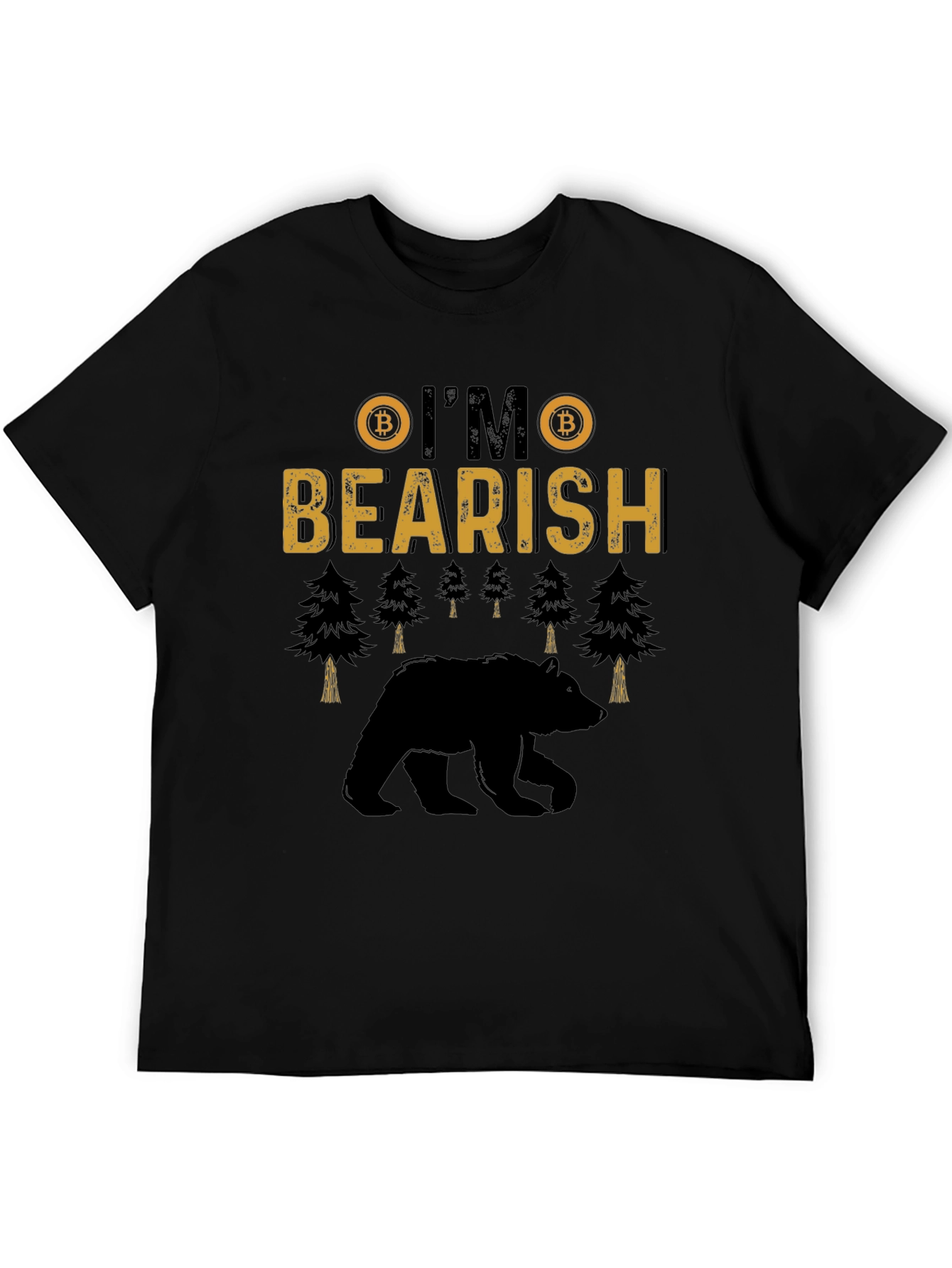 Bearish Bitcoin Graphic T-Shirt