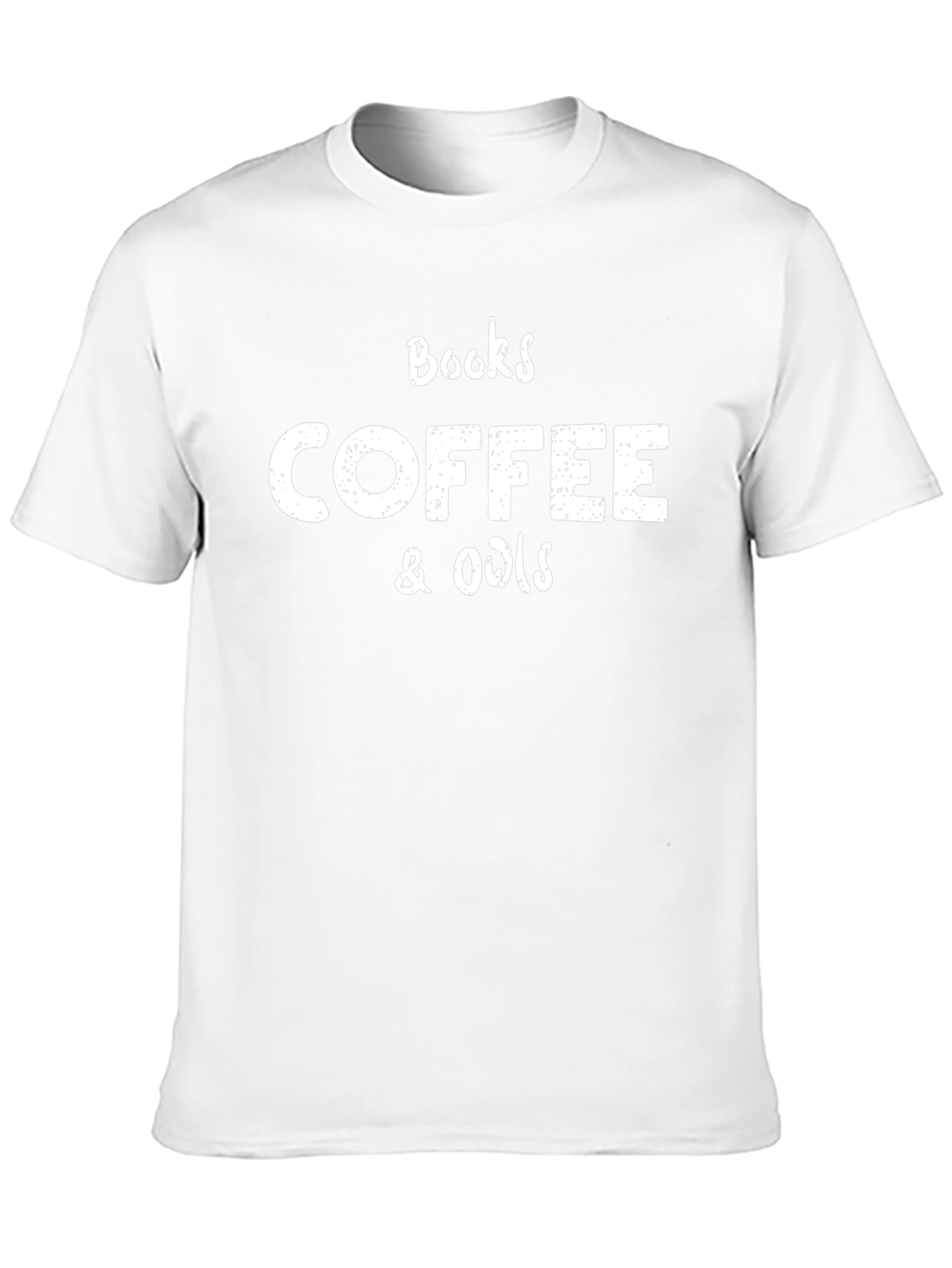 Books Coffee & Owls Graphic Tee - Black