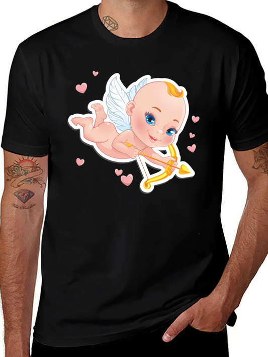Cupid Graphic Tee - Black T-Shirt