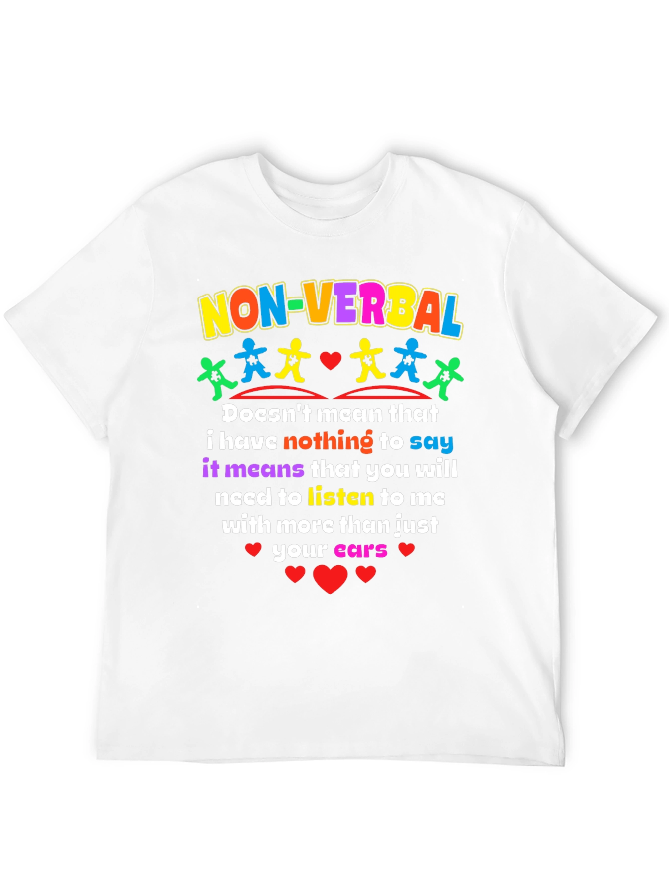 Non-Verbal Awareness Graphic Tee
