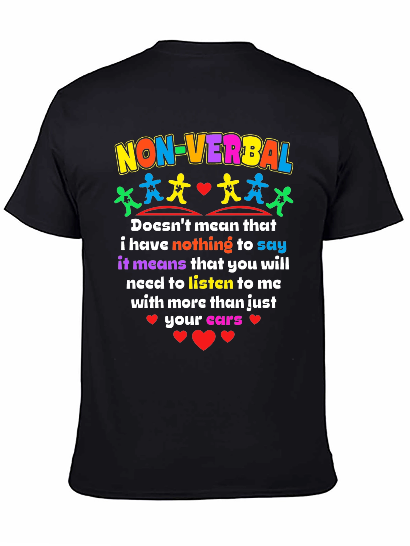 Non-Verbal Awareness Graphic Tee