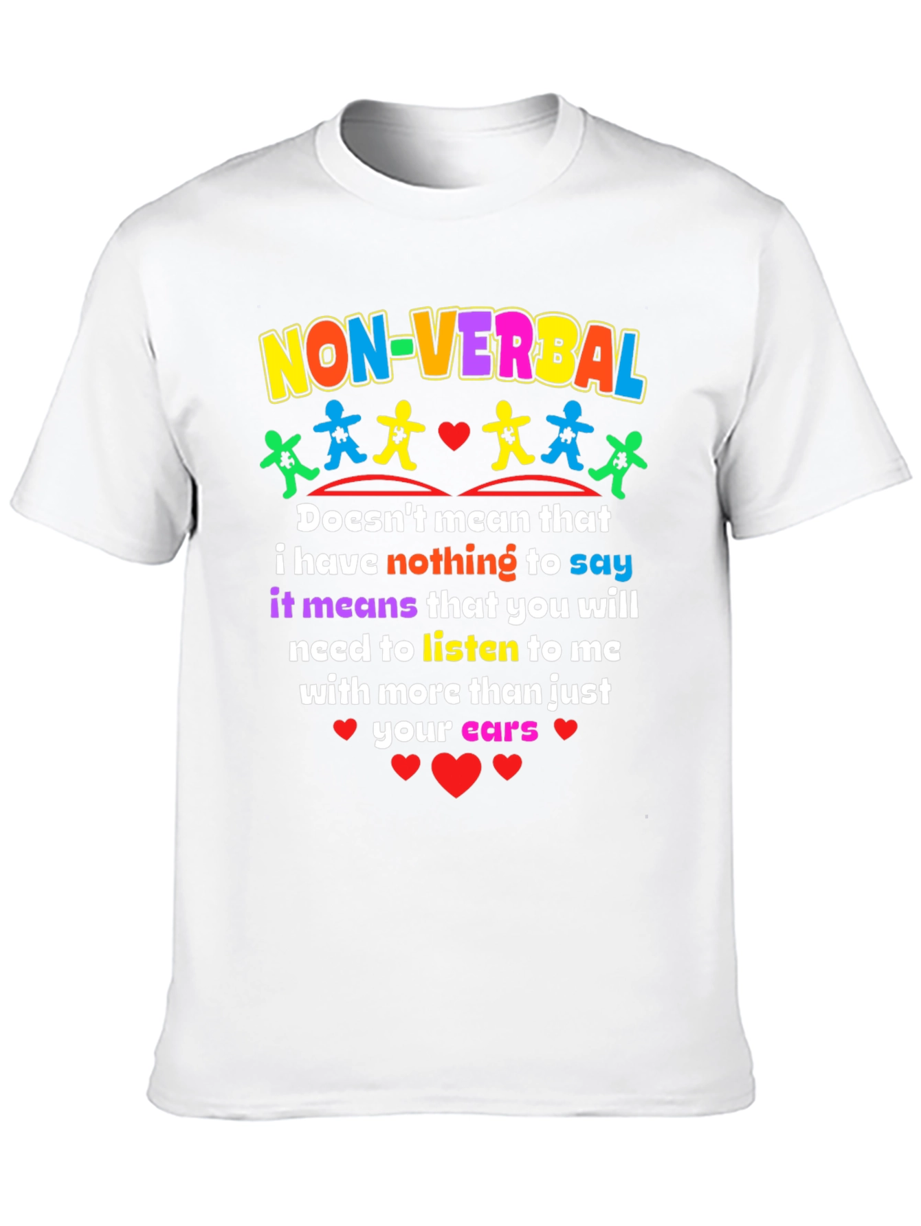 Non-Verbal Awareness Graphic Tee