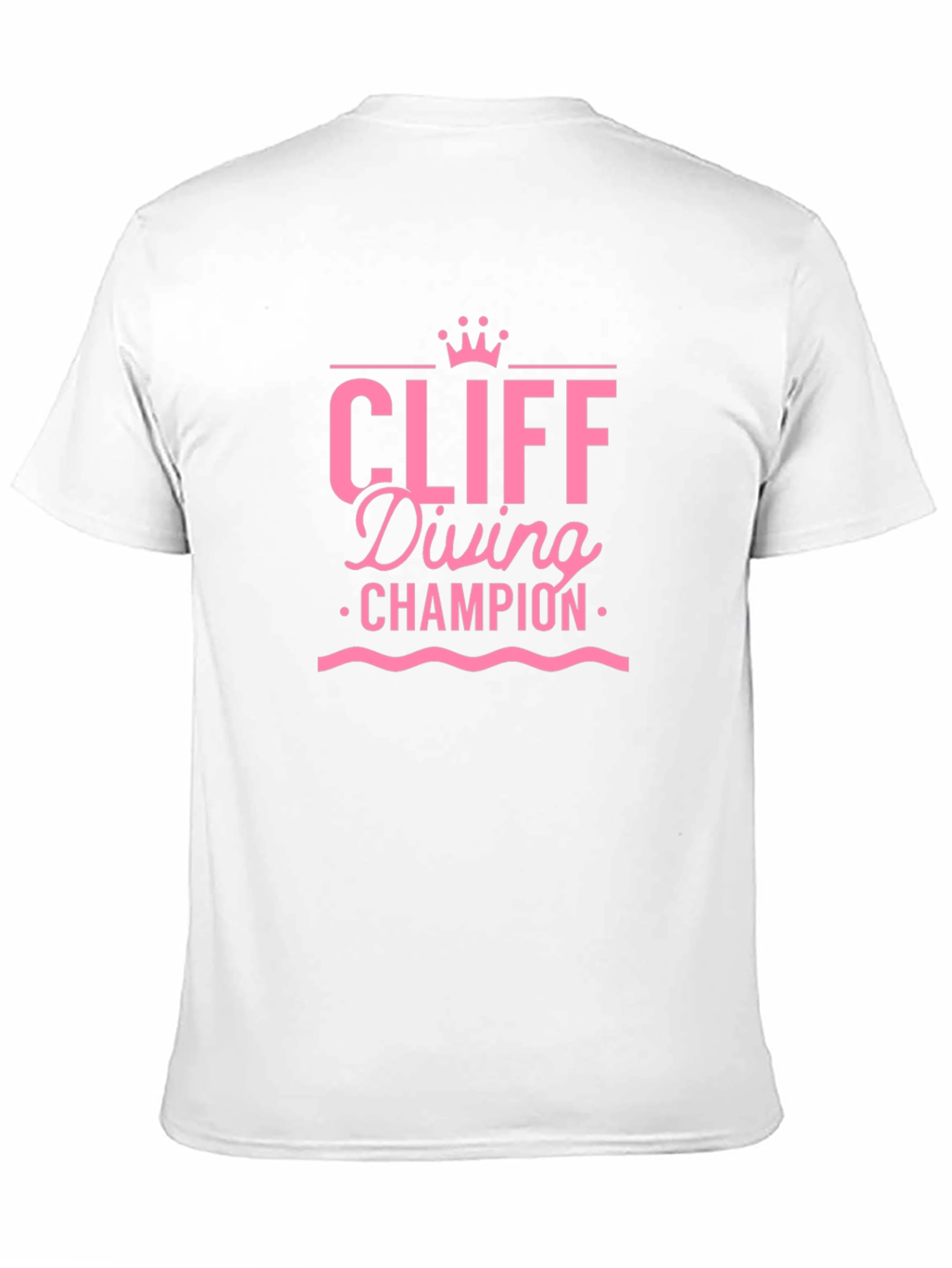 Cliff Diving Champion Graphic Tee - Black
