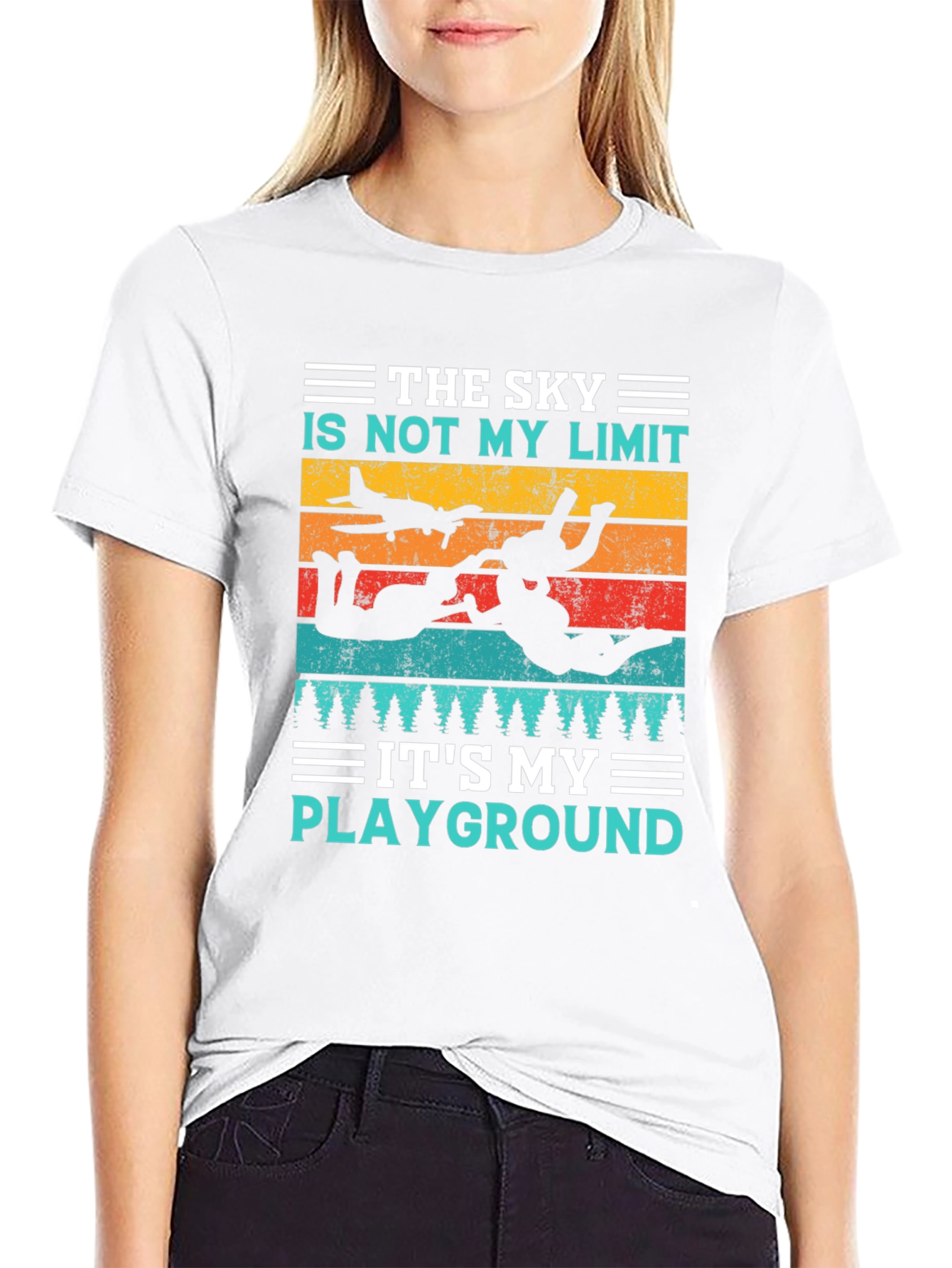 Skydiving T-Shirt: The Sky is My Playground