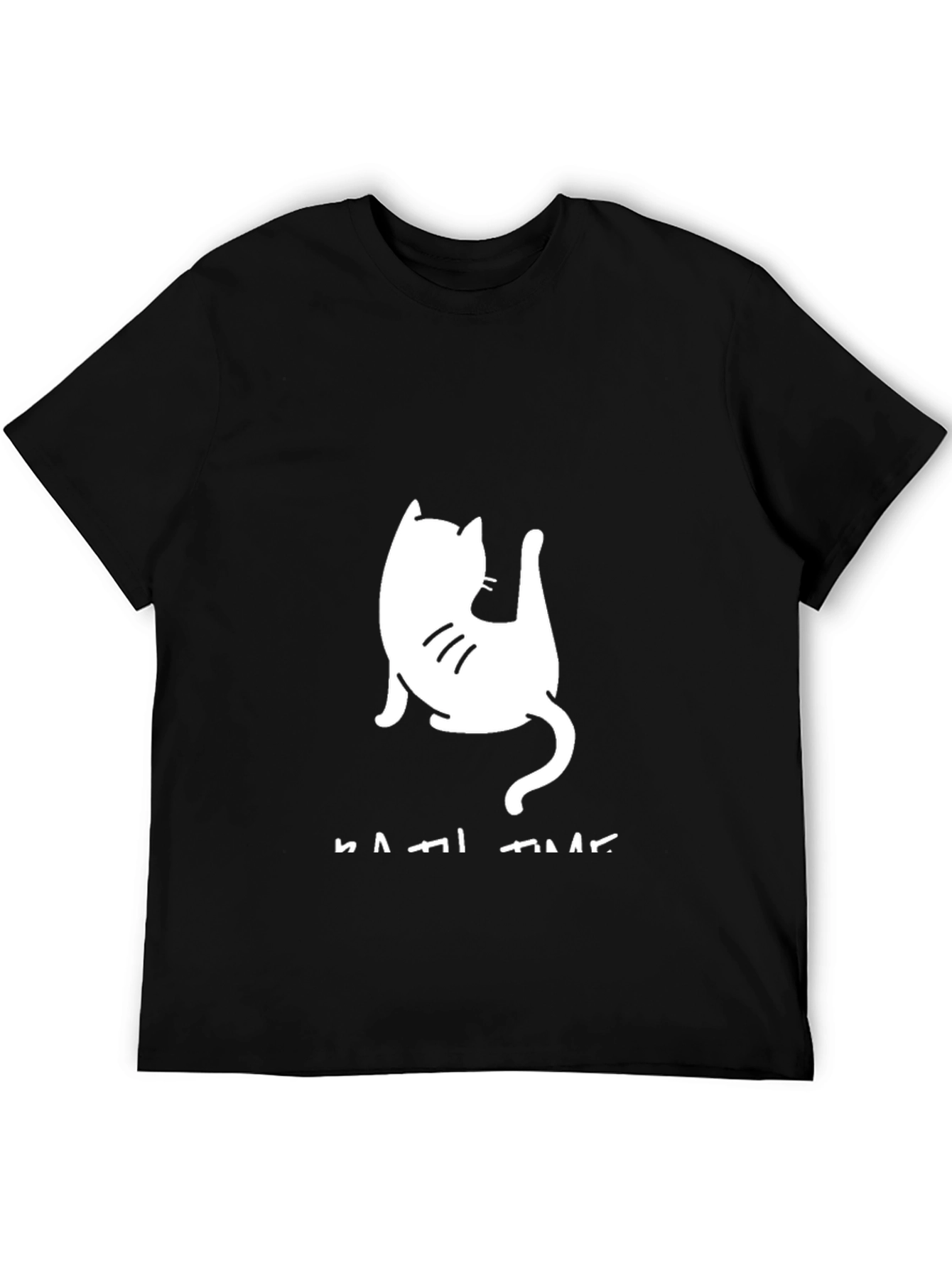 Black Cat Bath Time Graphic Tee