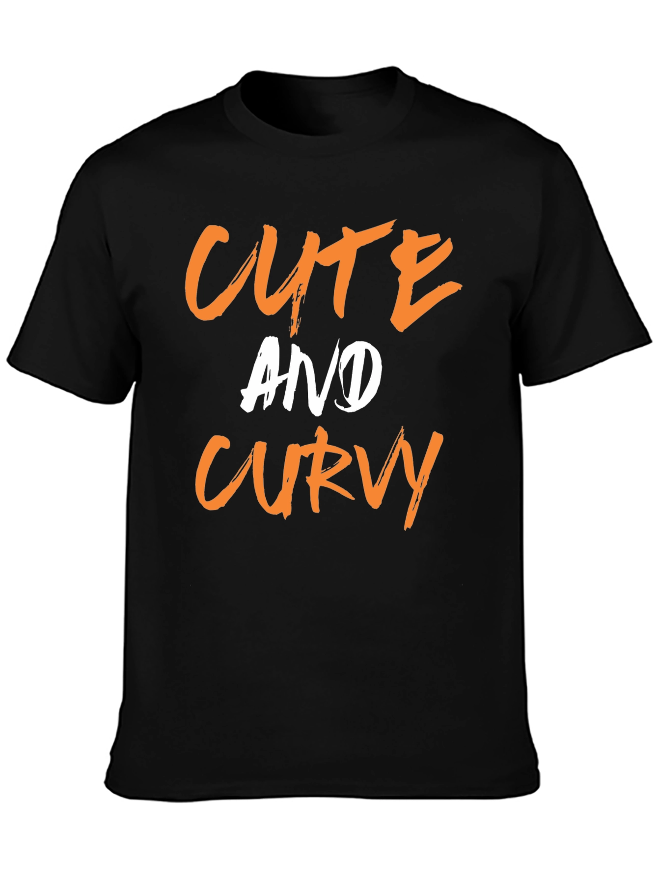 Cute And Curvy Graphic T-Shirt