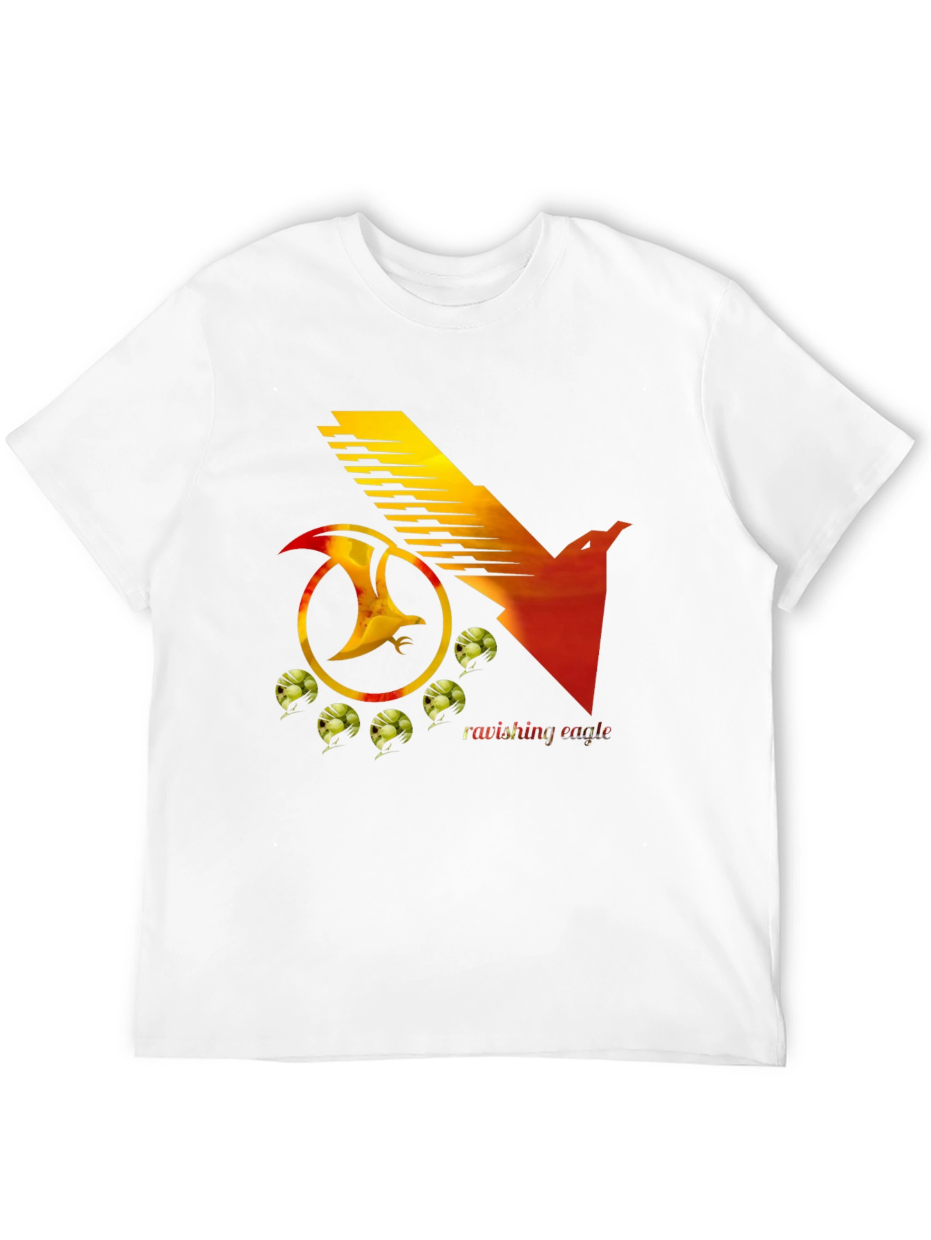Ravishing Eagle Graphic Tee - Modern Style