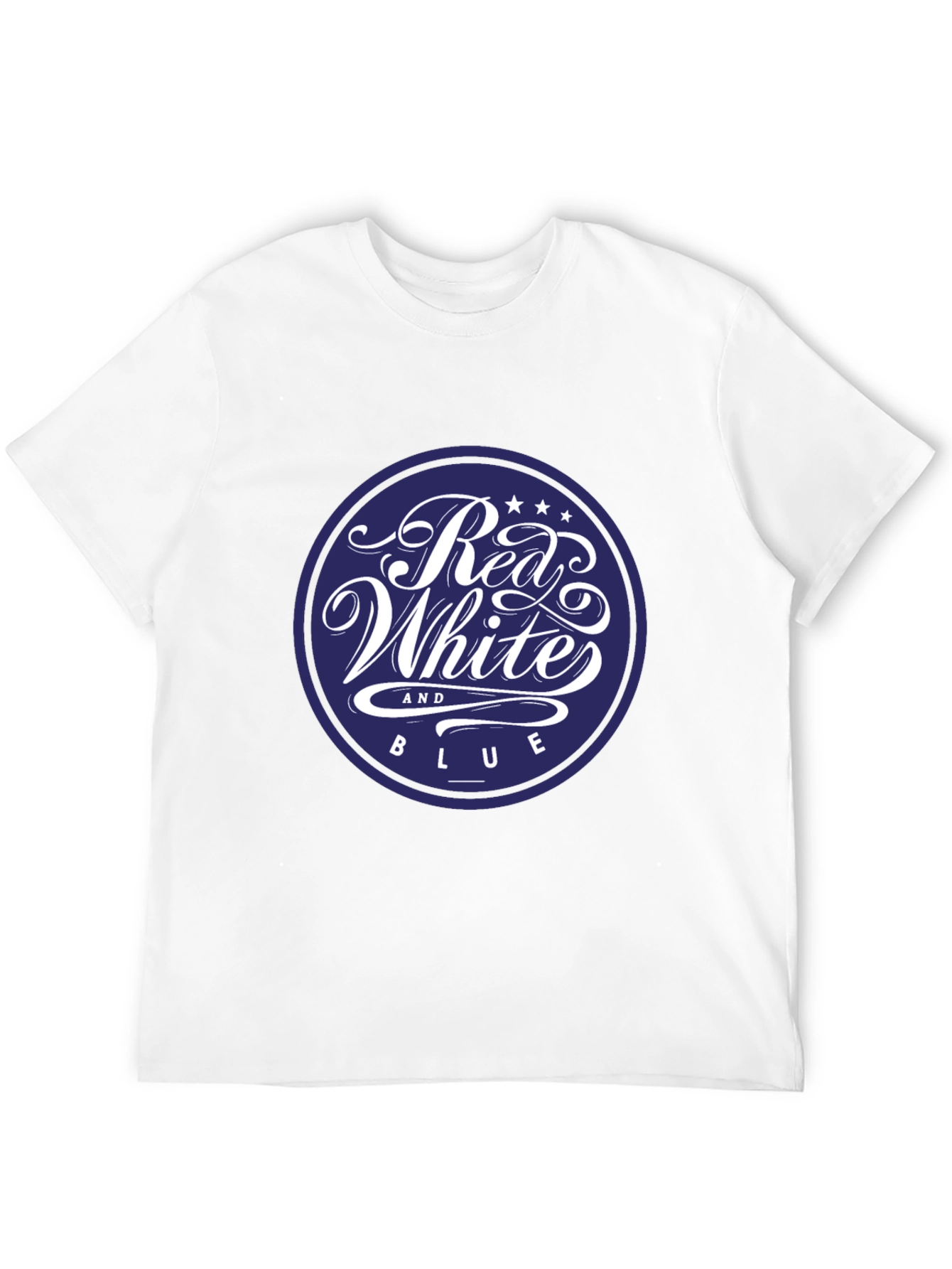 Red White and Blue Graphic Tee