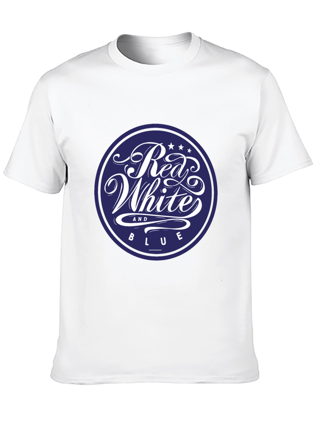 Red White and Blue Graphic Tee