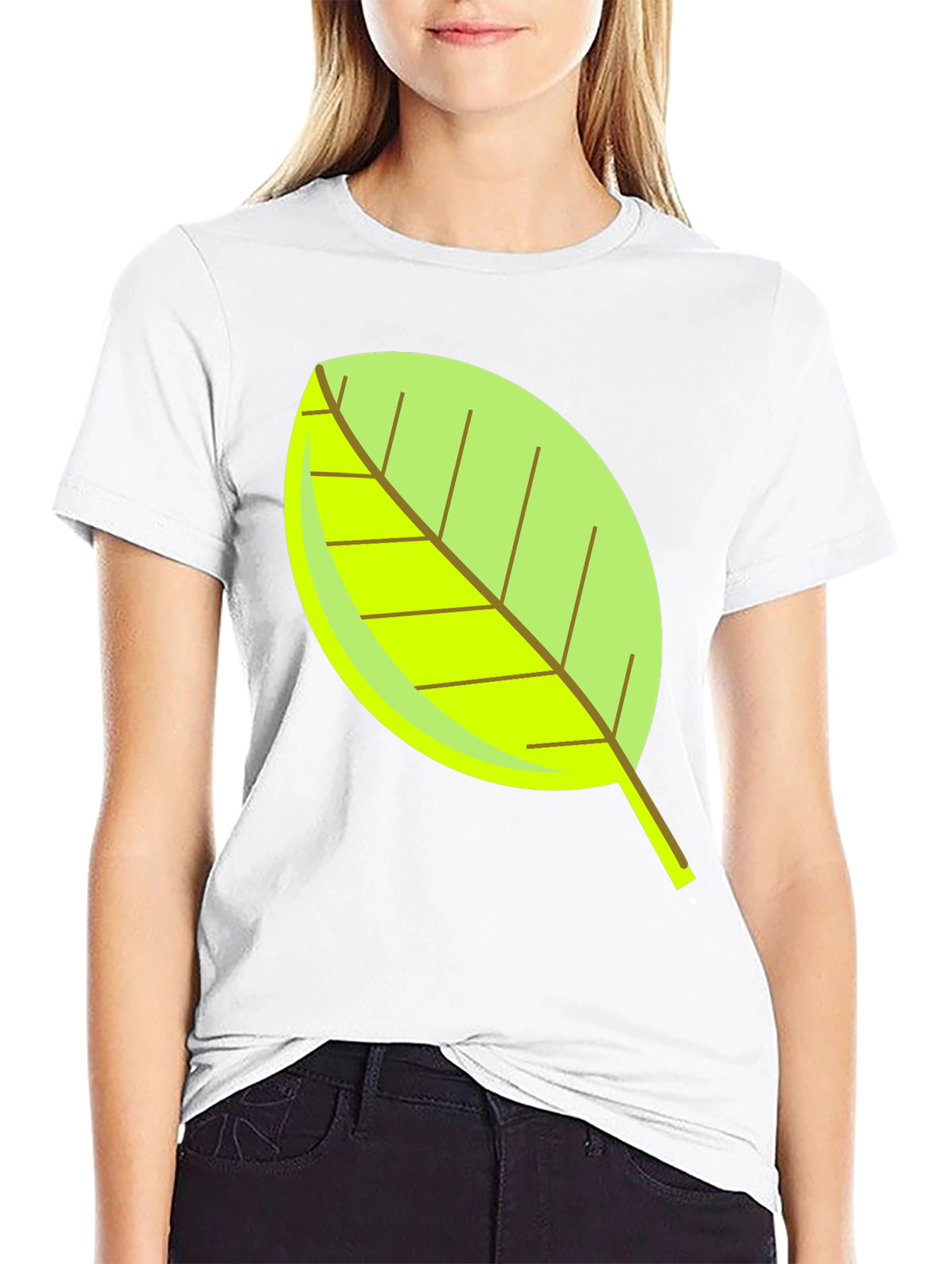 Leaf Graphic Tee - Nature Inspired T-Shirt