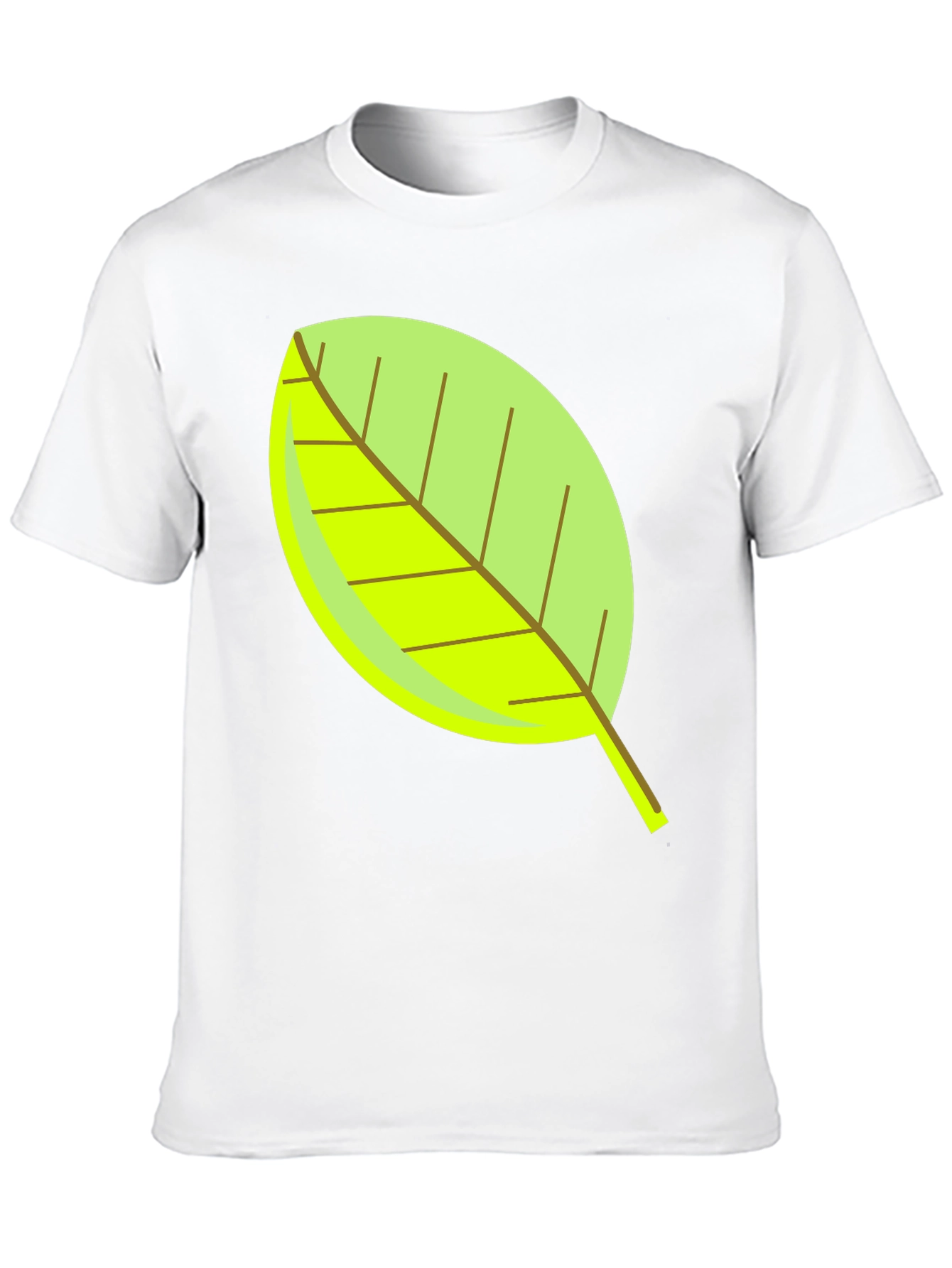 Leaf Graphic Tee - Nature Inspired T-Shirt