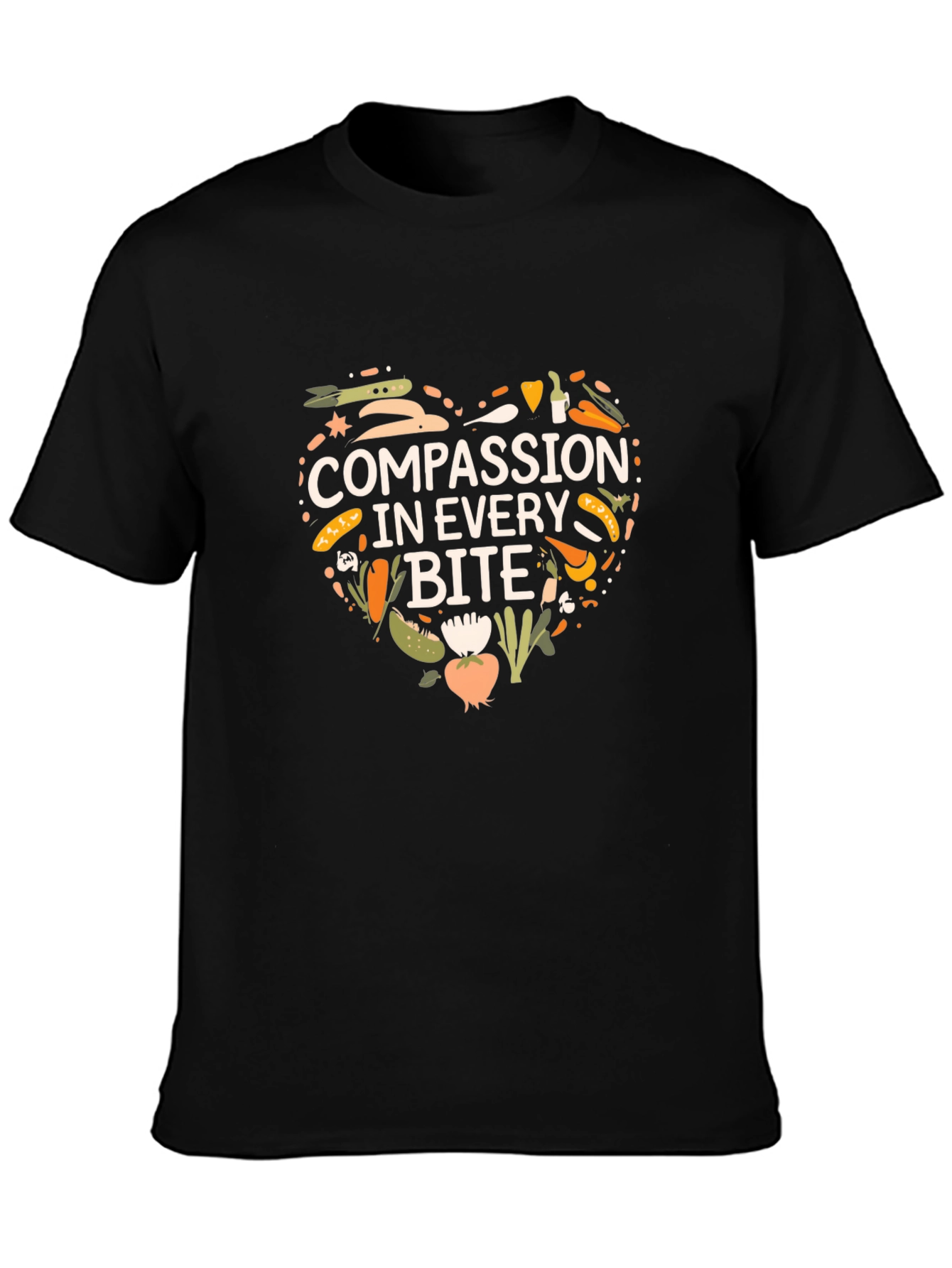 Compassion in Every Bite Vegan T-Shirt