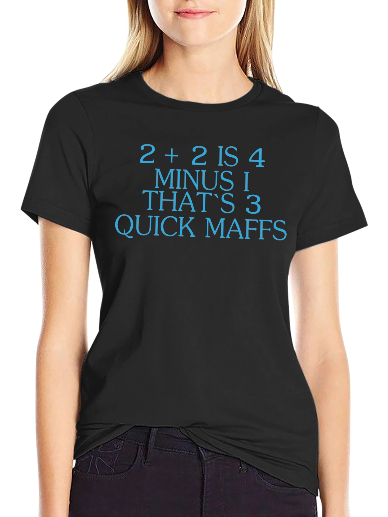 Quick Maths T-Shirt Funny Meme Shirt