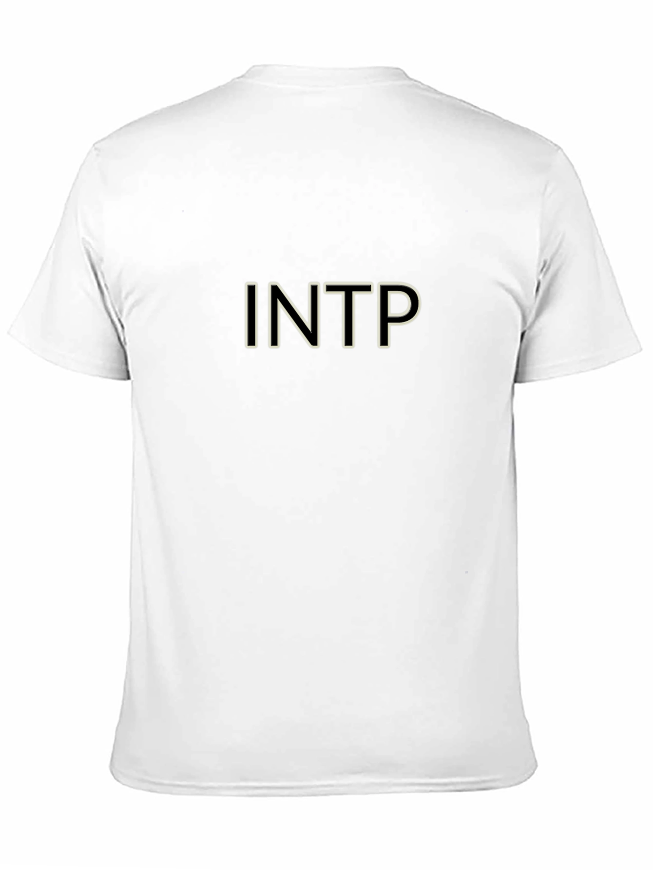 INTP T-Shirt - Black Graphic Tee for Introverts