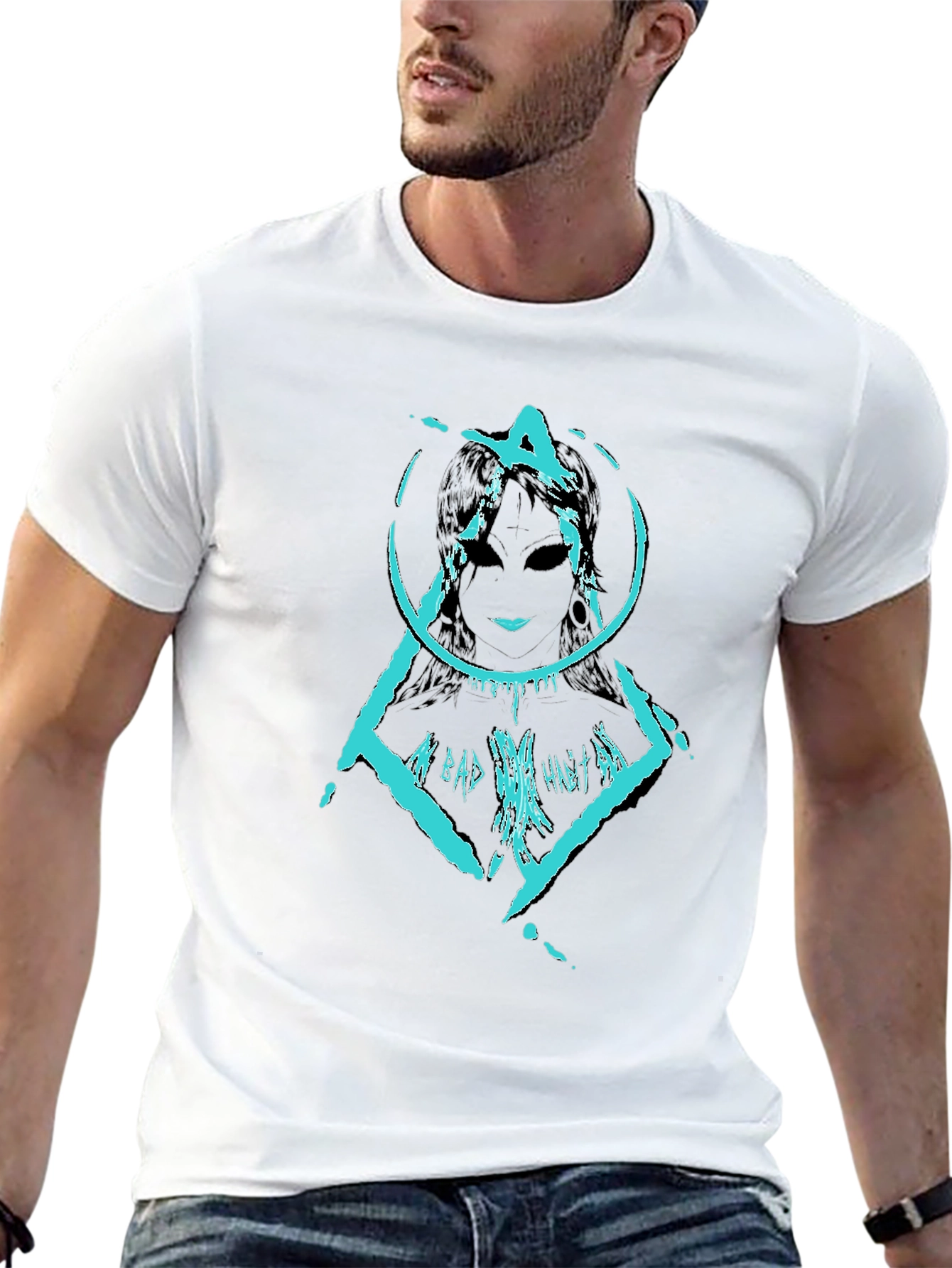 Edgy Graphic Tee - All Bad Things
