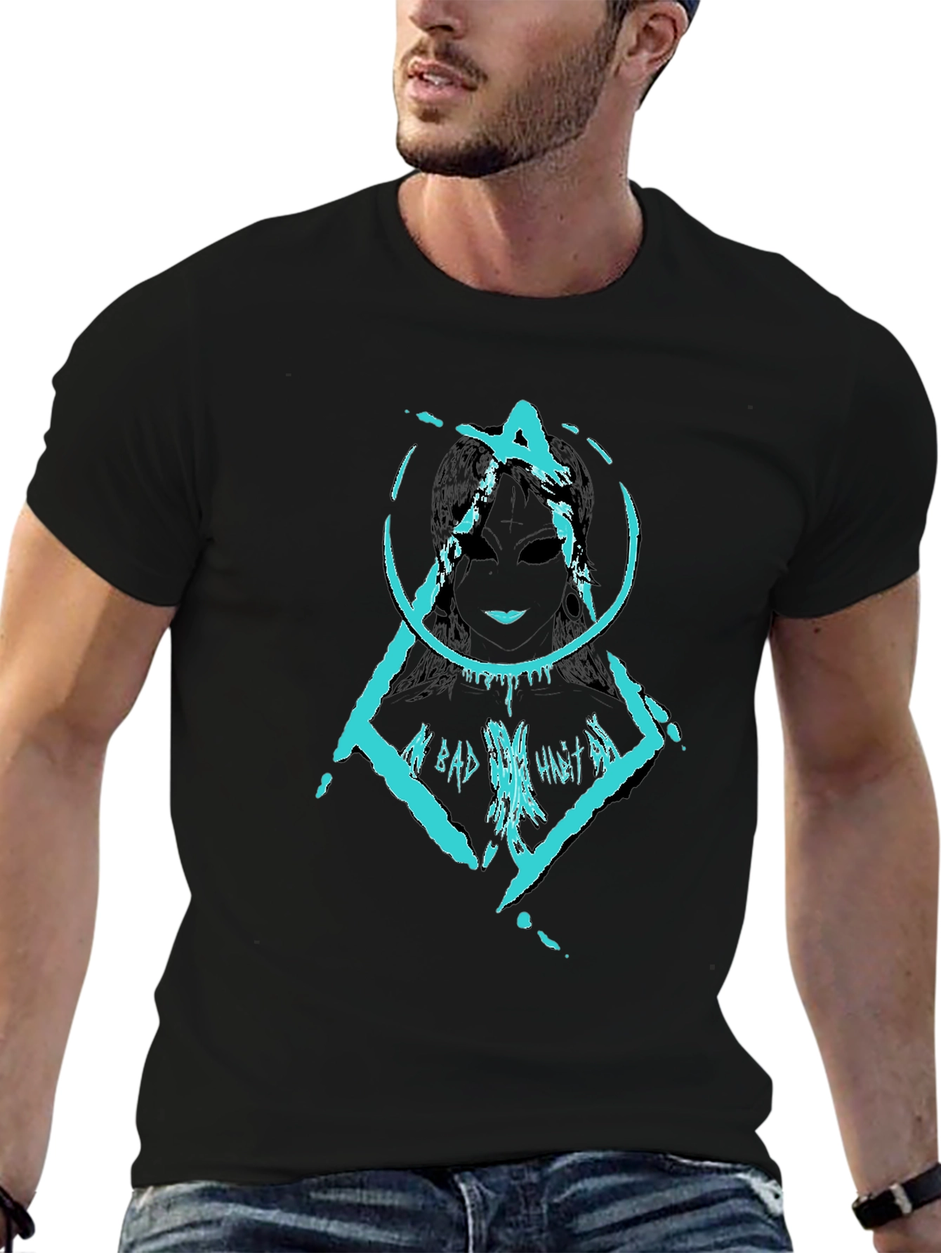 Edgy Graphic Tee - All Bad Things