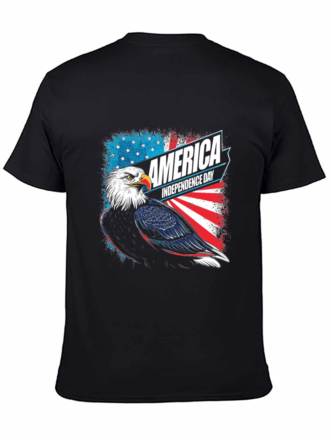 Patriotic Eagle Independence Day T-Shirt