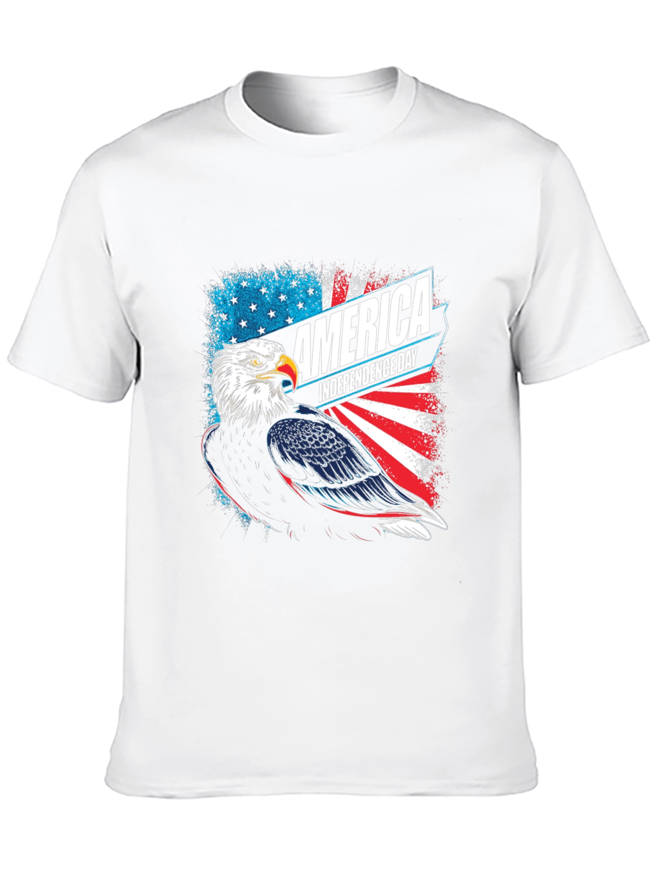 Patriotic Eagle Independence Day T-Shirt