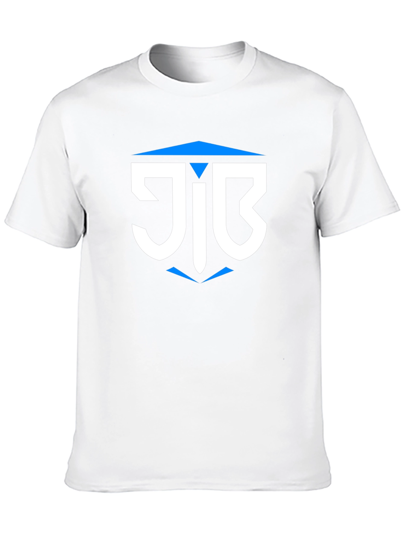 Geometric Logo Tee - Mens Black Graphic T-Shirt