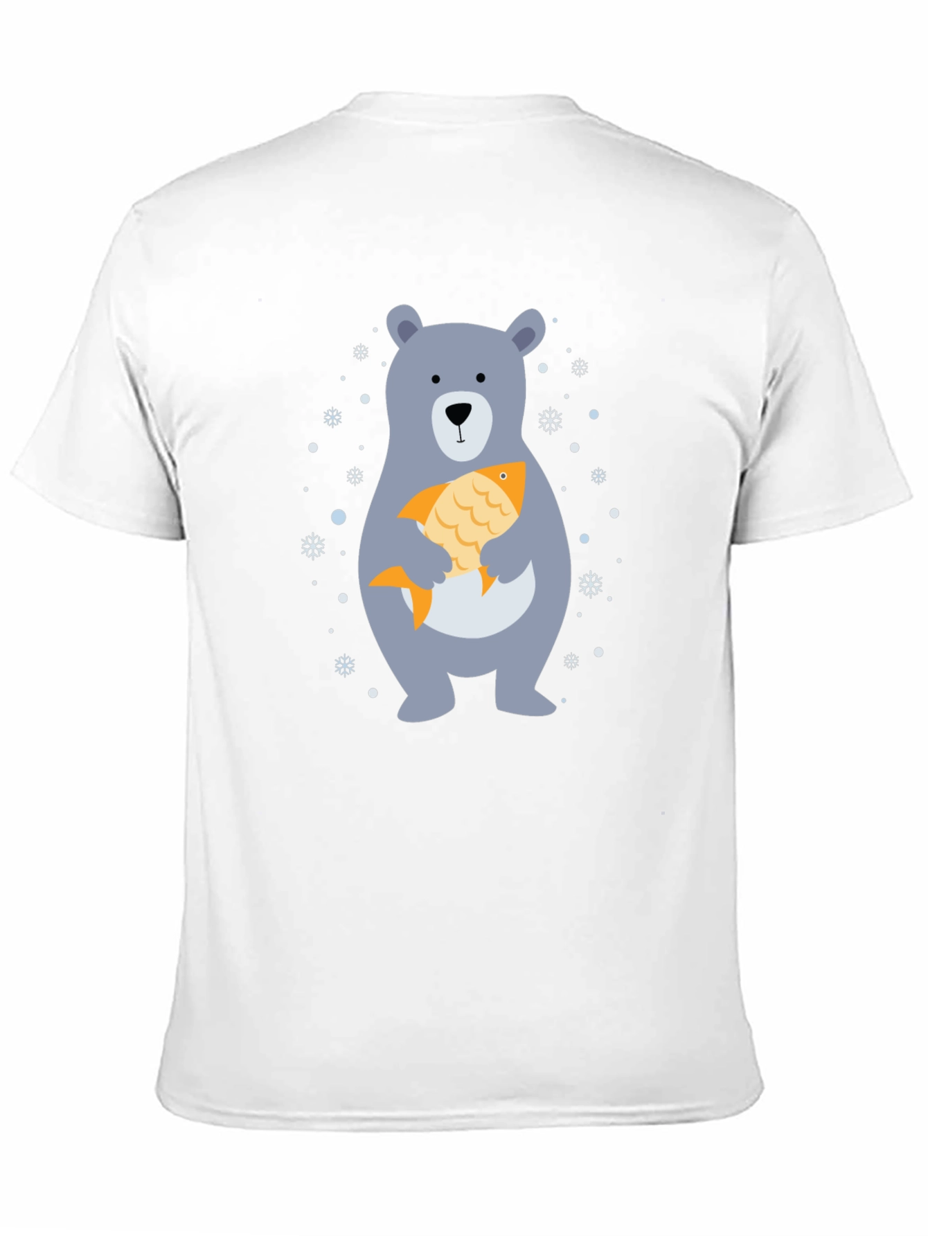 Bear Hugs Fish T-Shirt - Novelty Graphic Tee