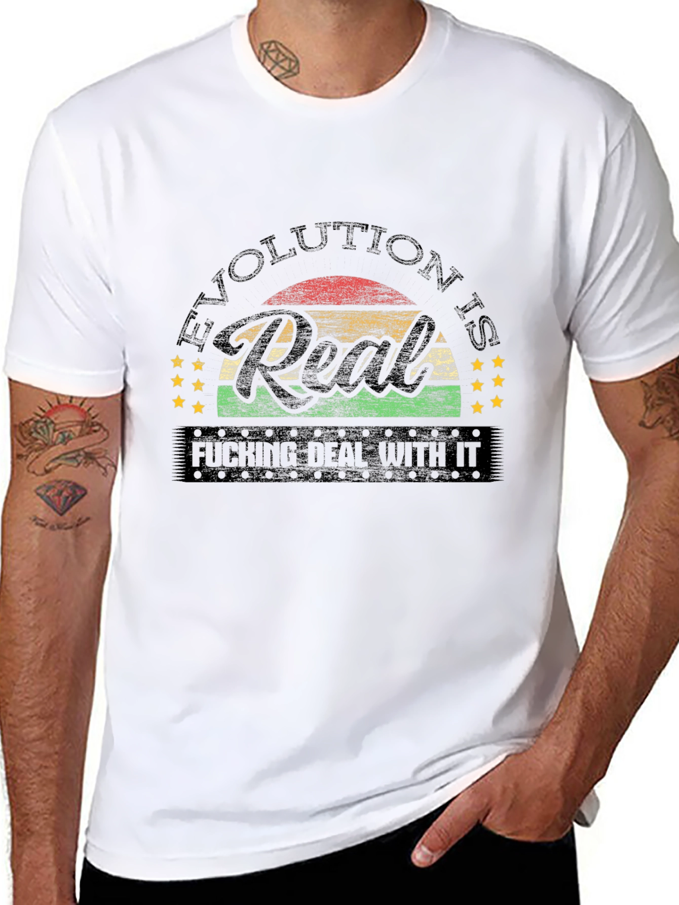 Evolution is Real Graphic Tee