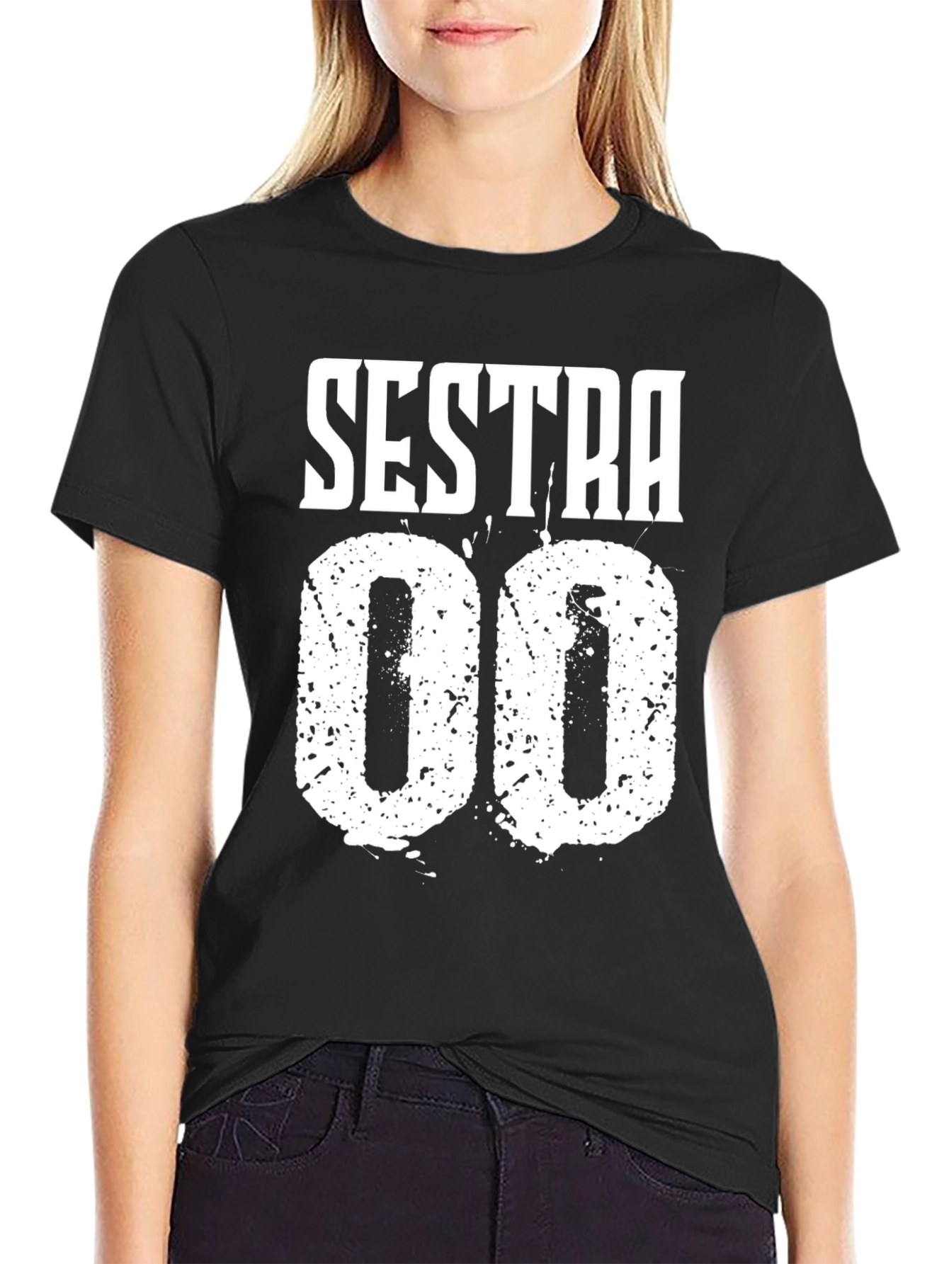 Sestra 00 Distressed Graphic Tee