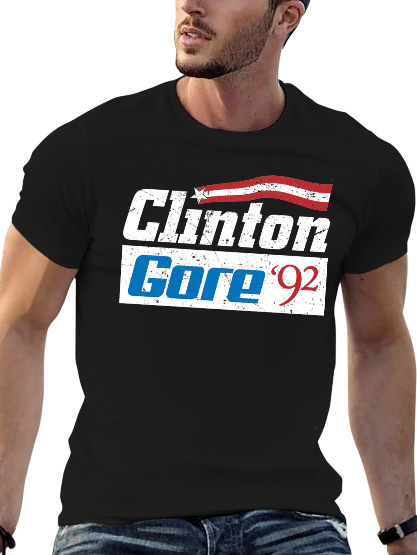 Clinton Gore 92 Retro T-Shirt