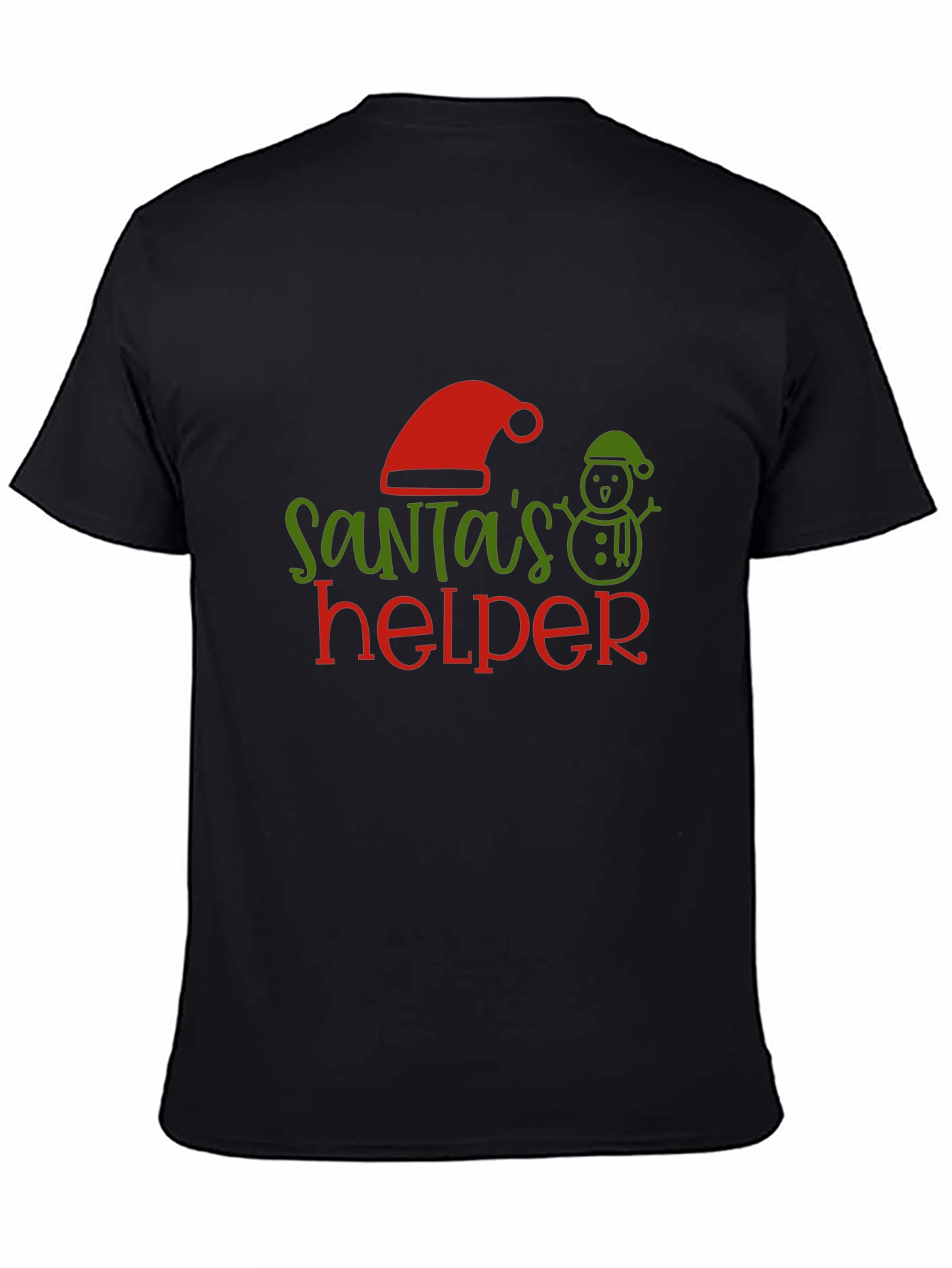 Santas Helper Holiday Graphic Tee
