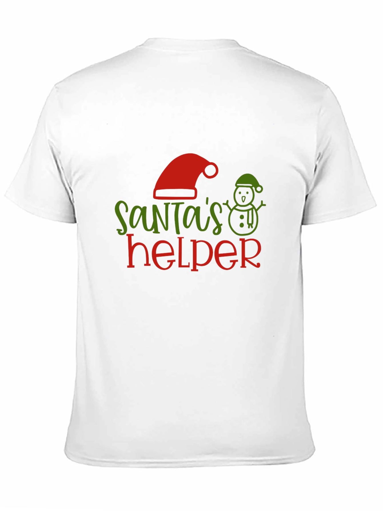 Santas Helper Holiday Graphic Tee