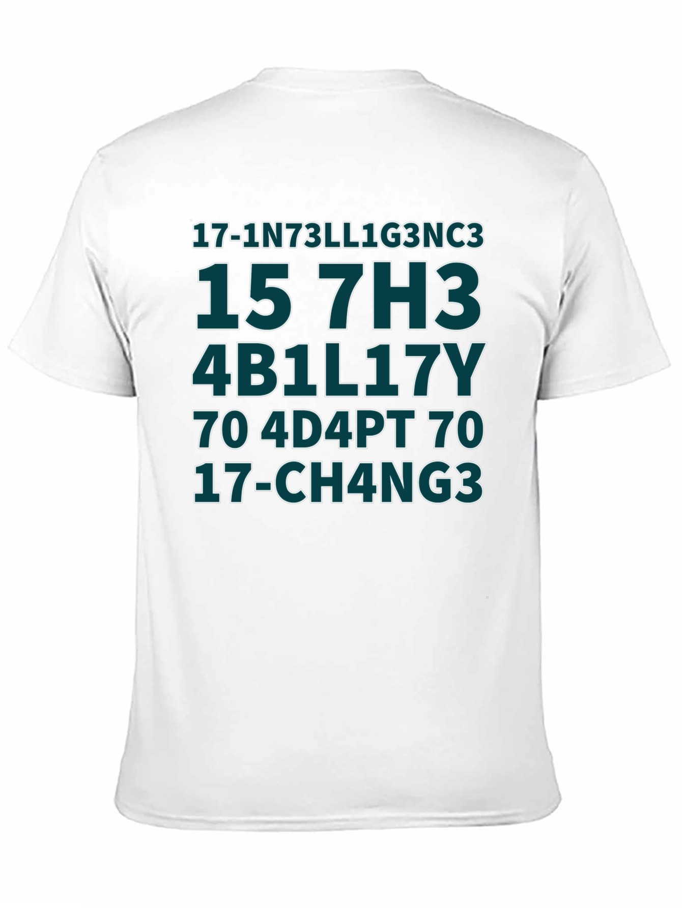 Intelligent T-Shirt - Adapt and Change