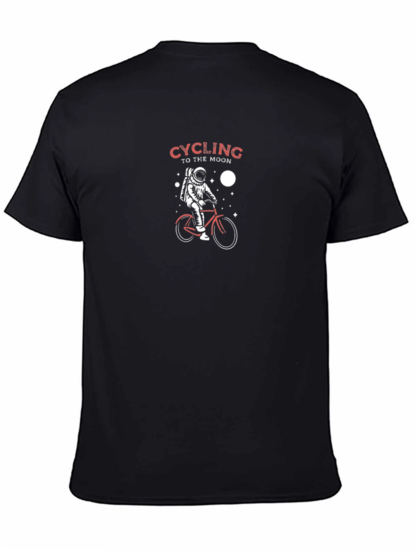 Cycling to the Moon Graphic T-Shirt