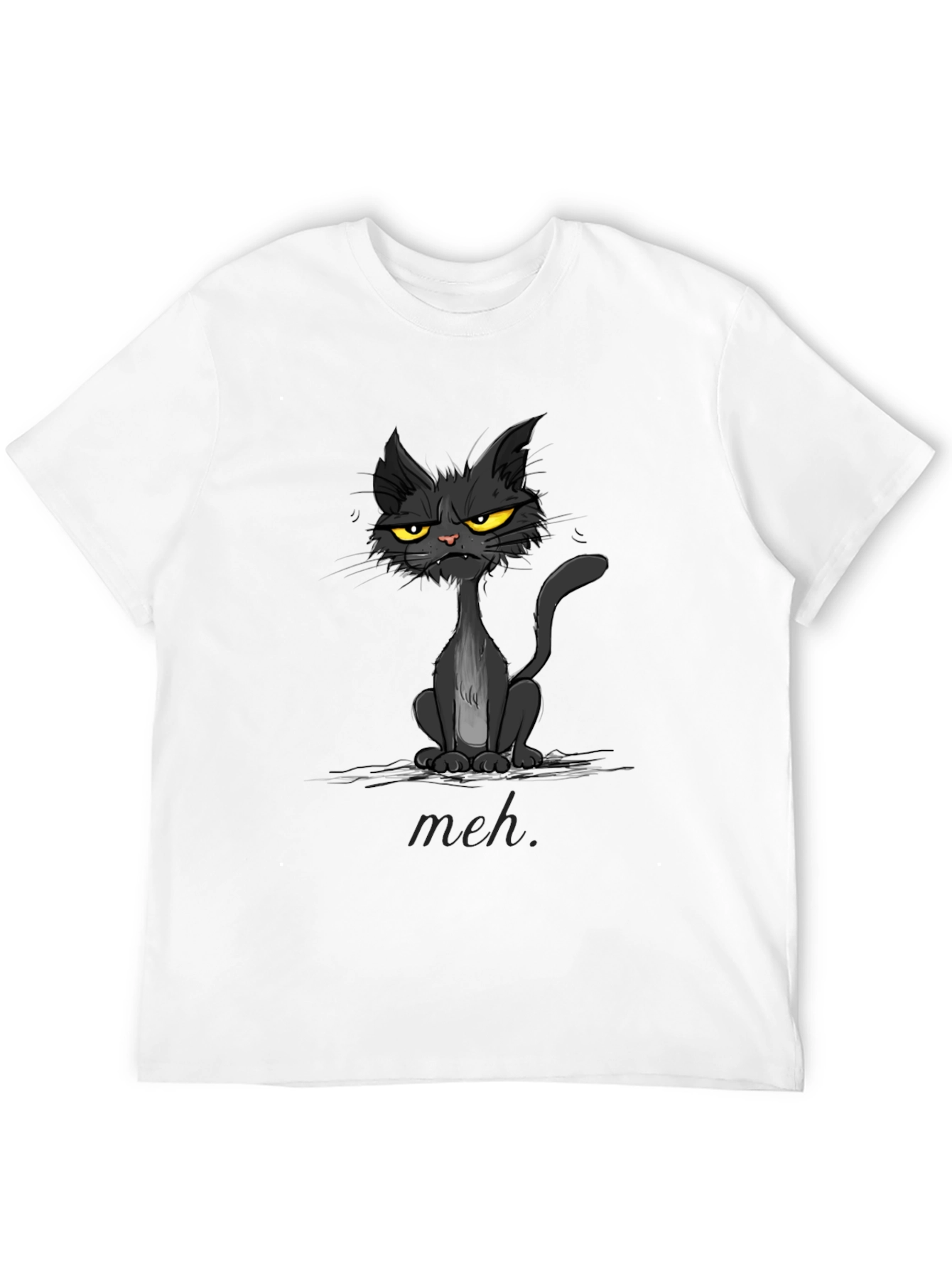 Grumpy Cat T-Shirt - Meh Attitude