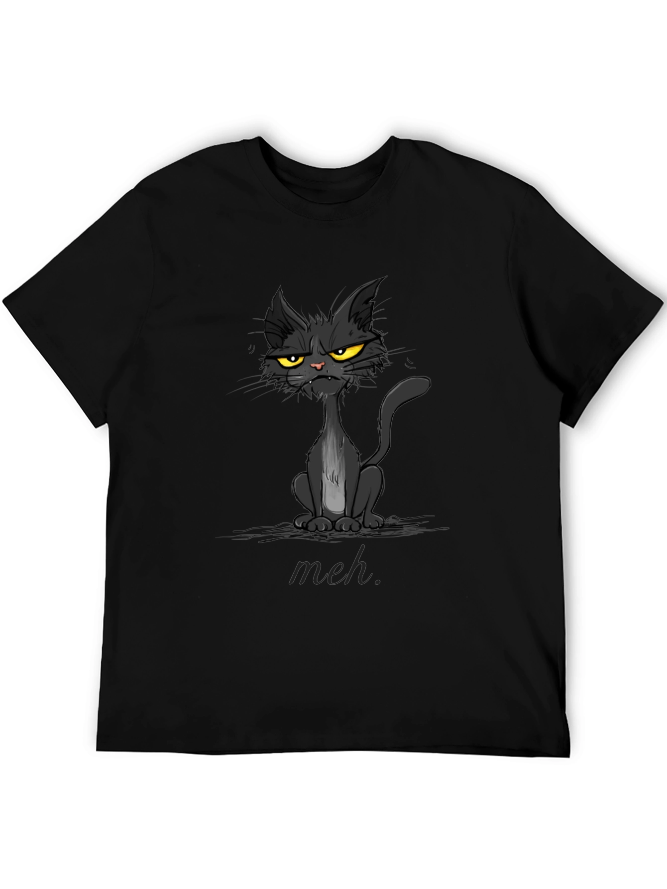 Grumpy Cat T-Shirt - Meh Attitude