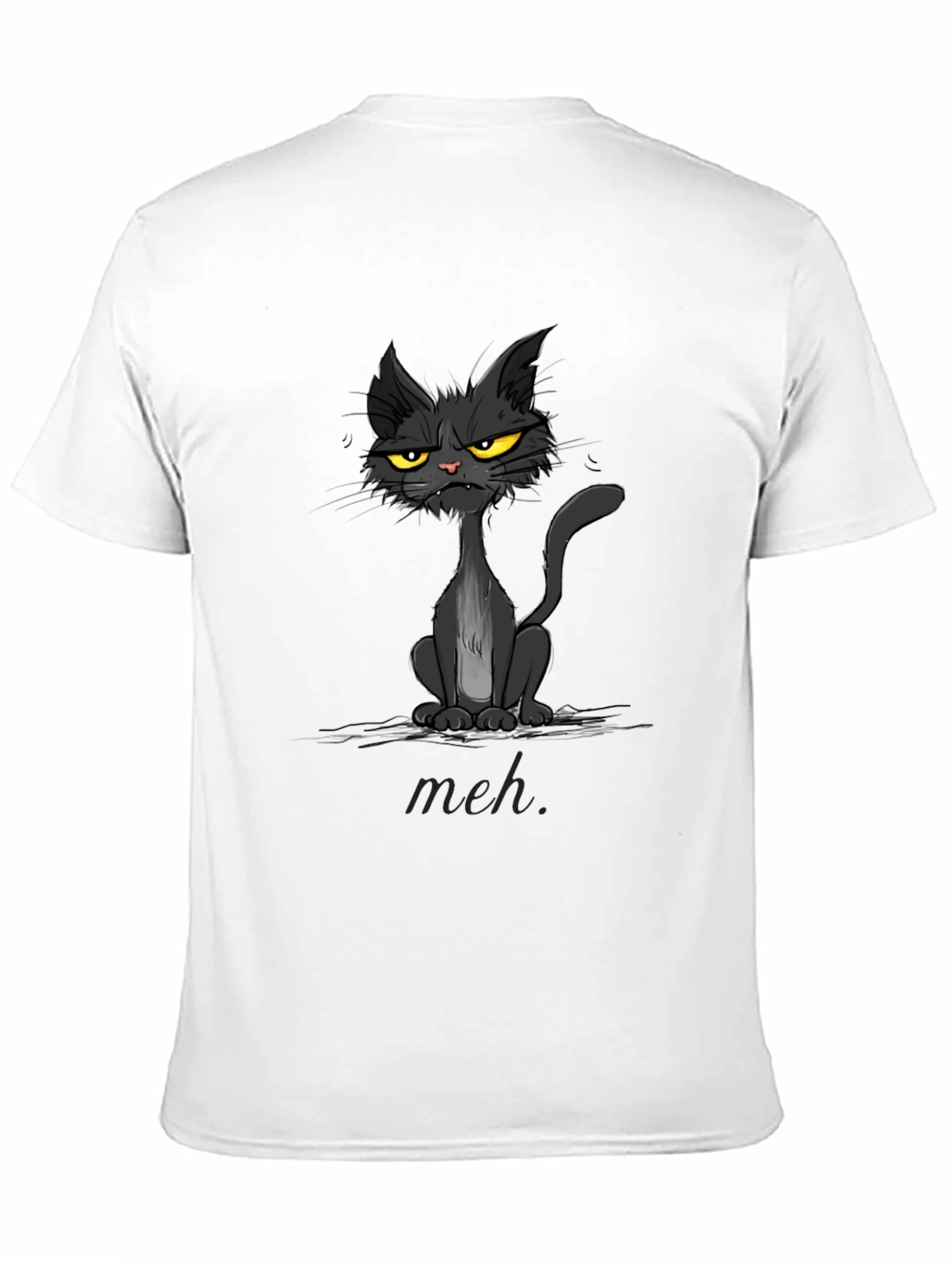 Grumpy Cat T-Shirt - Meh Attitude