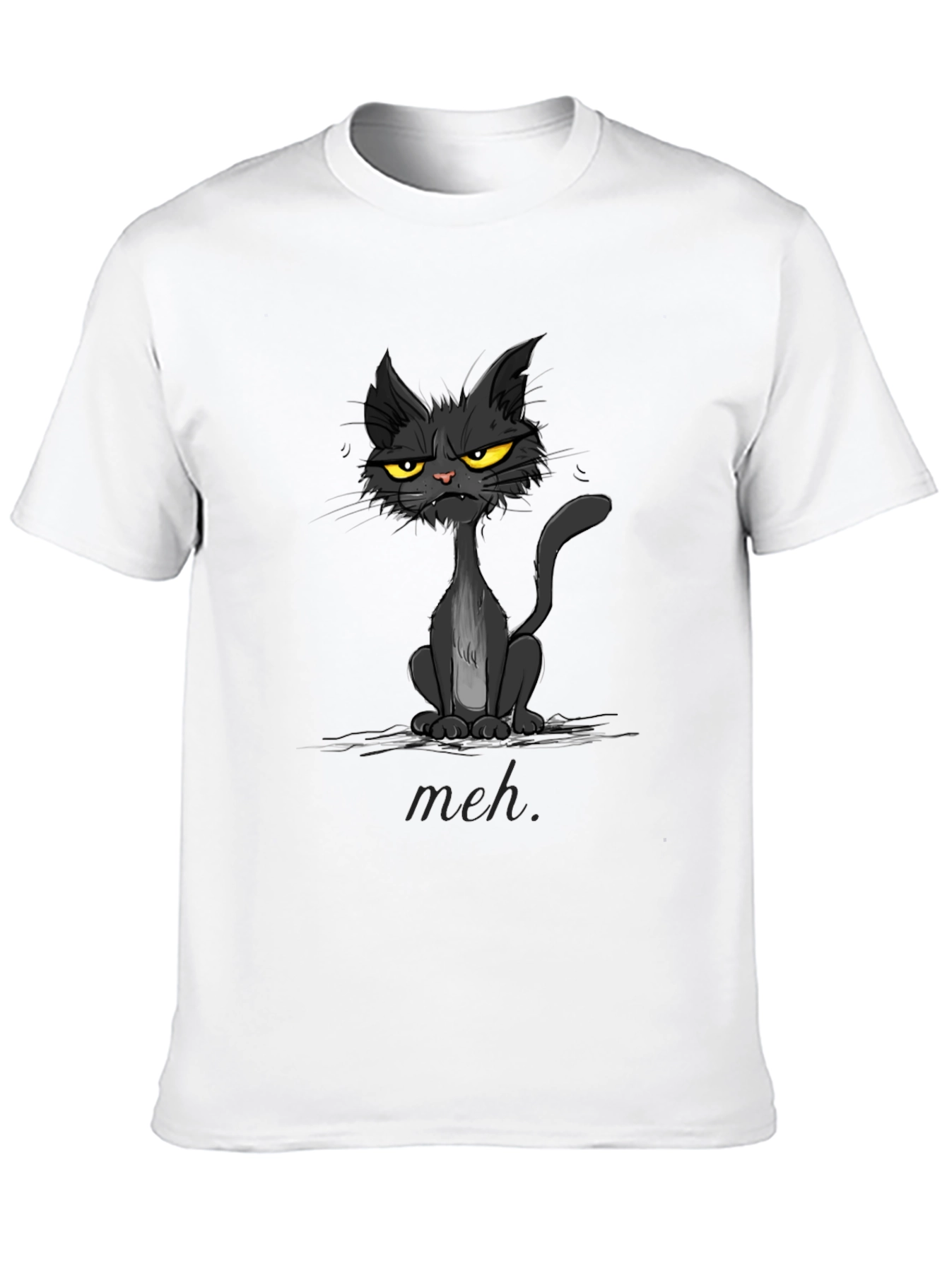 Grumpy Cat T-Shirt - Meh Attitude
