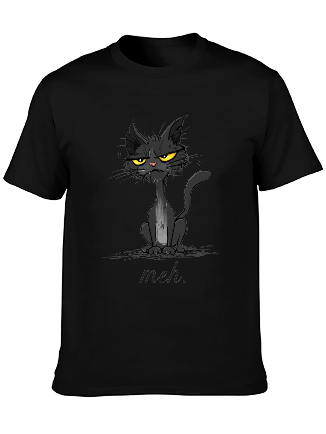 Grumpy Cat T-Shirt - Meh Attitude