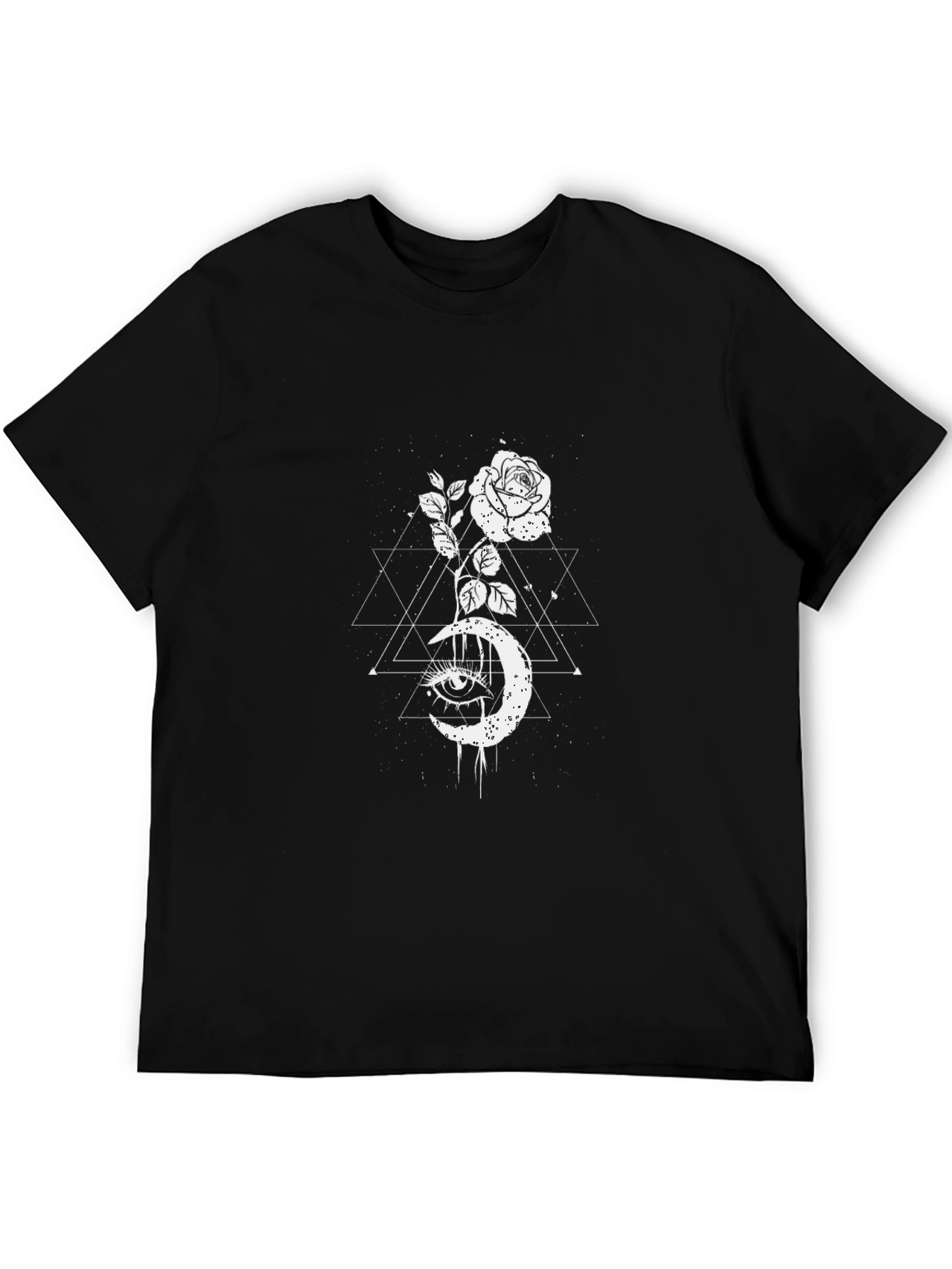Mystic Rose Moon Graphic Tee