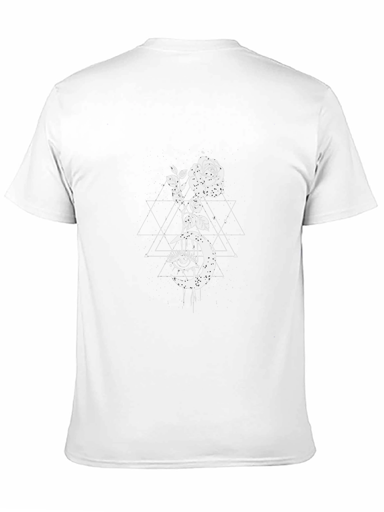 Mystic Rose Moon Graphic Tee
