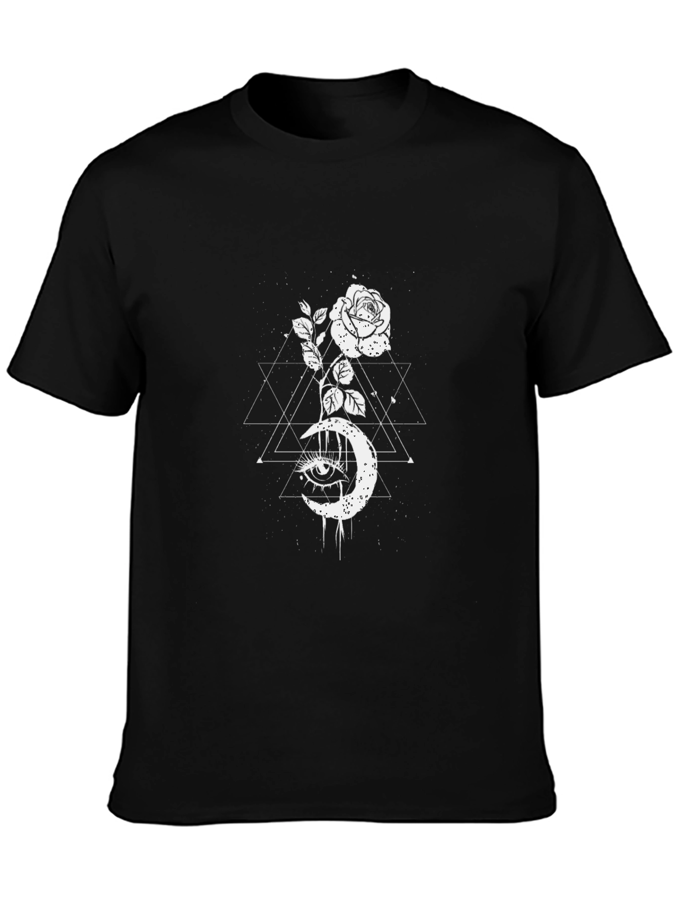 Mystic Rose Moon Graphic Tee