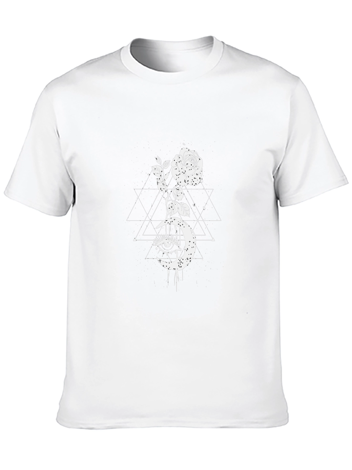 Mystic Rose Moon Graphic Tee