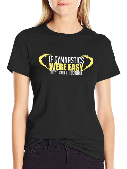 Gymnastics Quote Black T-Shirt