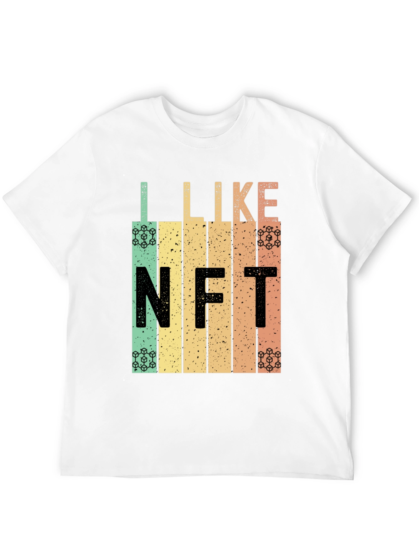 I Like NFT Retro Style Graphic T-Shirt