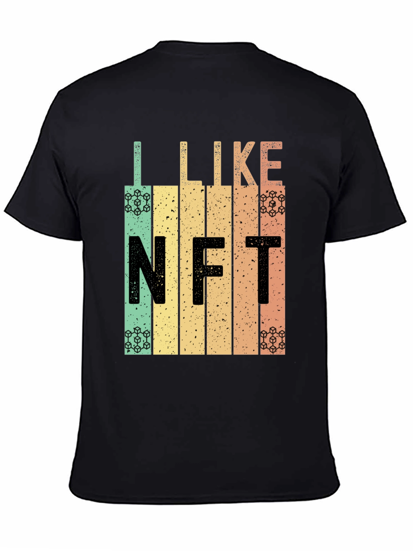 I Like NFT Retro Style Graphic T-Shirt