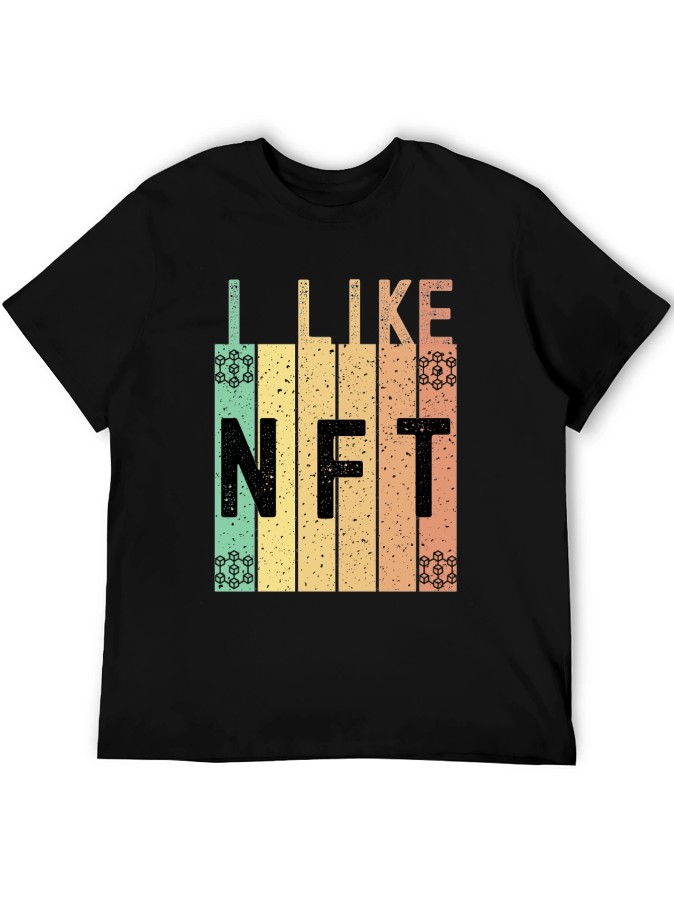 I Like NFT Retro Style Graphic T-Shirt