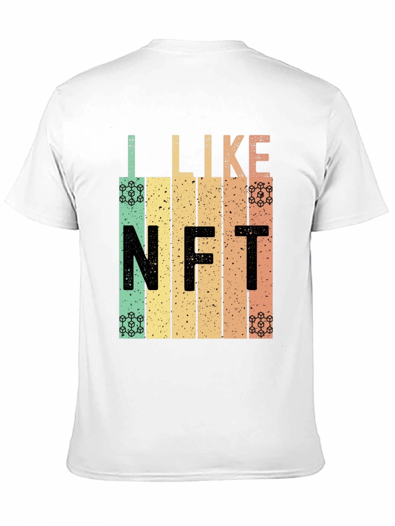 I Like NFT Retro Style Graphic T-Shirt