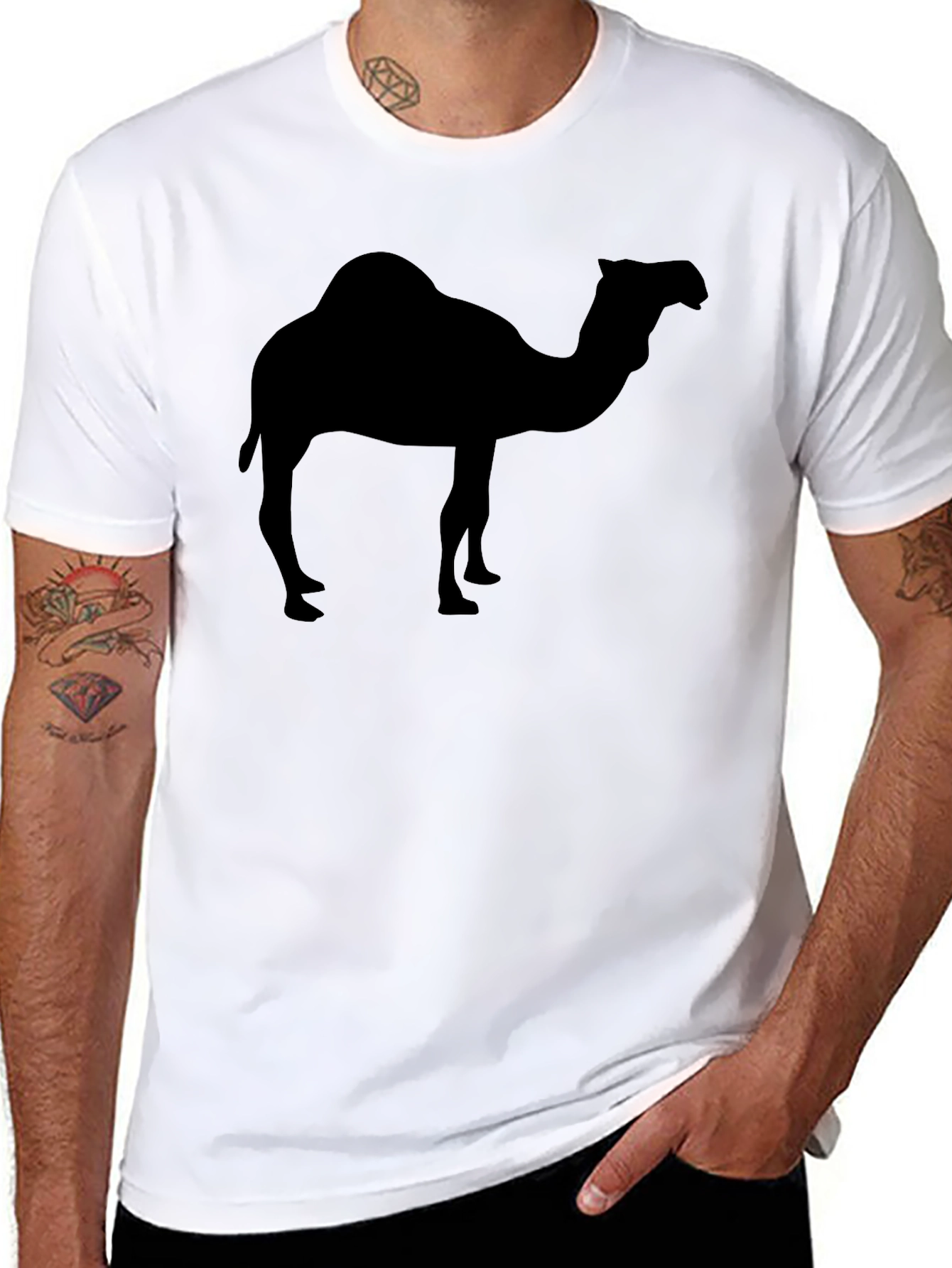 Camel Silhouette Graphic Tee
