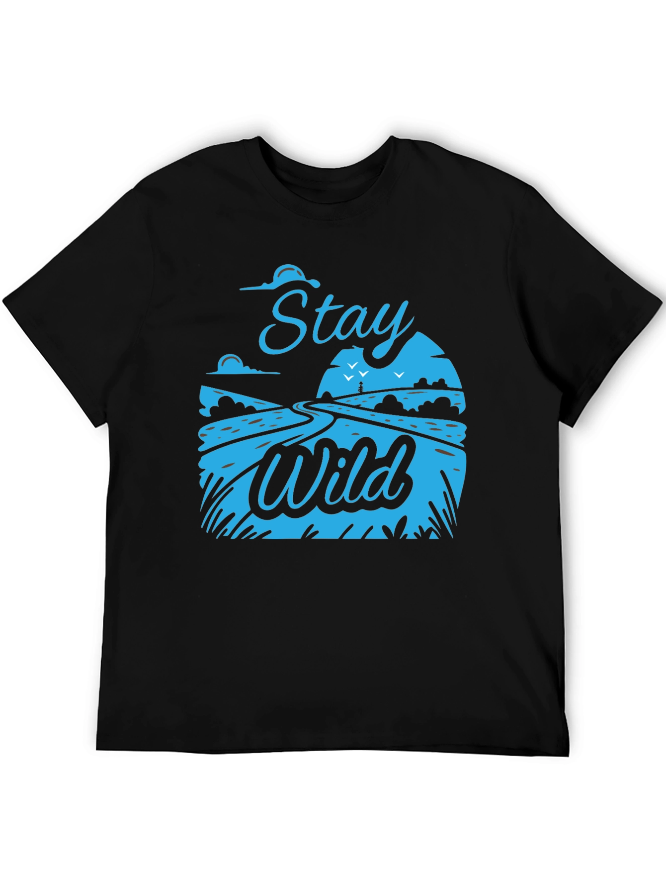 Stay Wild Graphic Tee - Nature Adventure Shirt