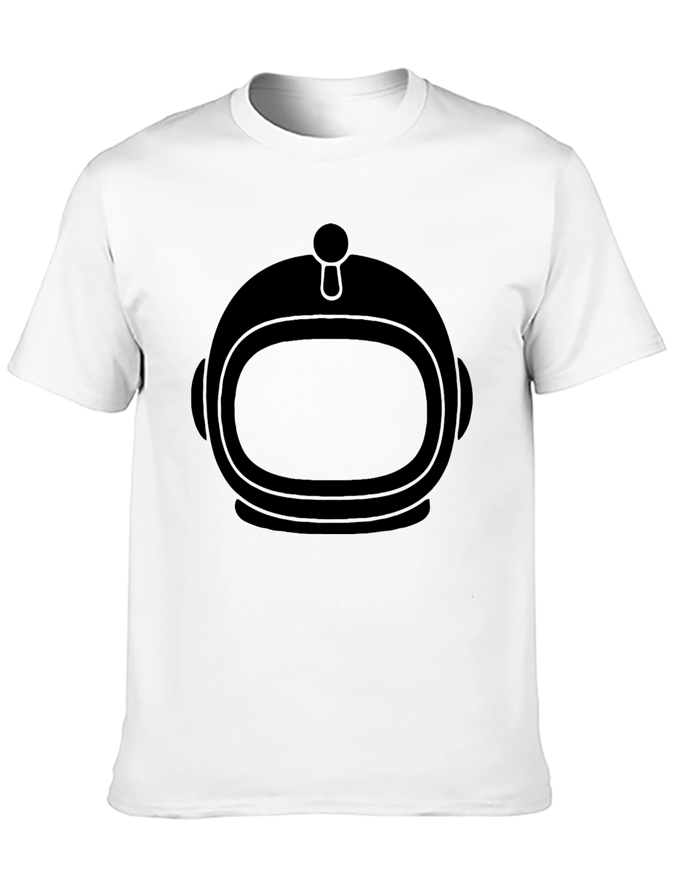 Retro Astronaut Helmet Graphic T-Shirt