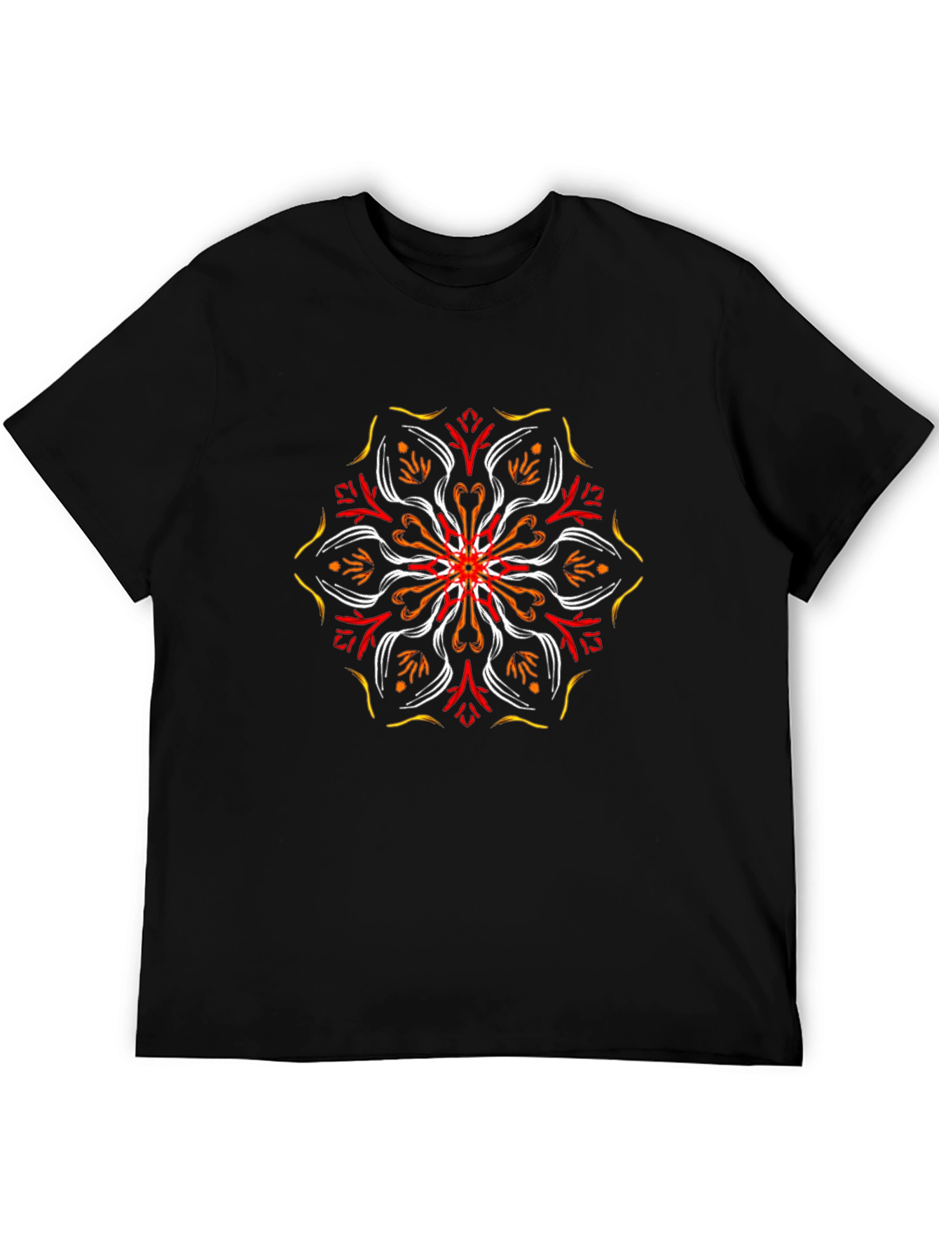 Geometric Mandala Graphic Tee